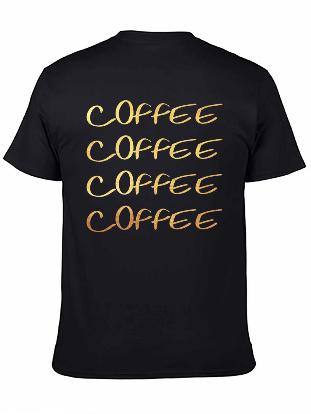 Coffee Lover Tee - Black Graphic T-Shirt