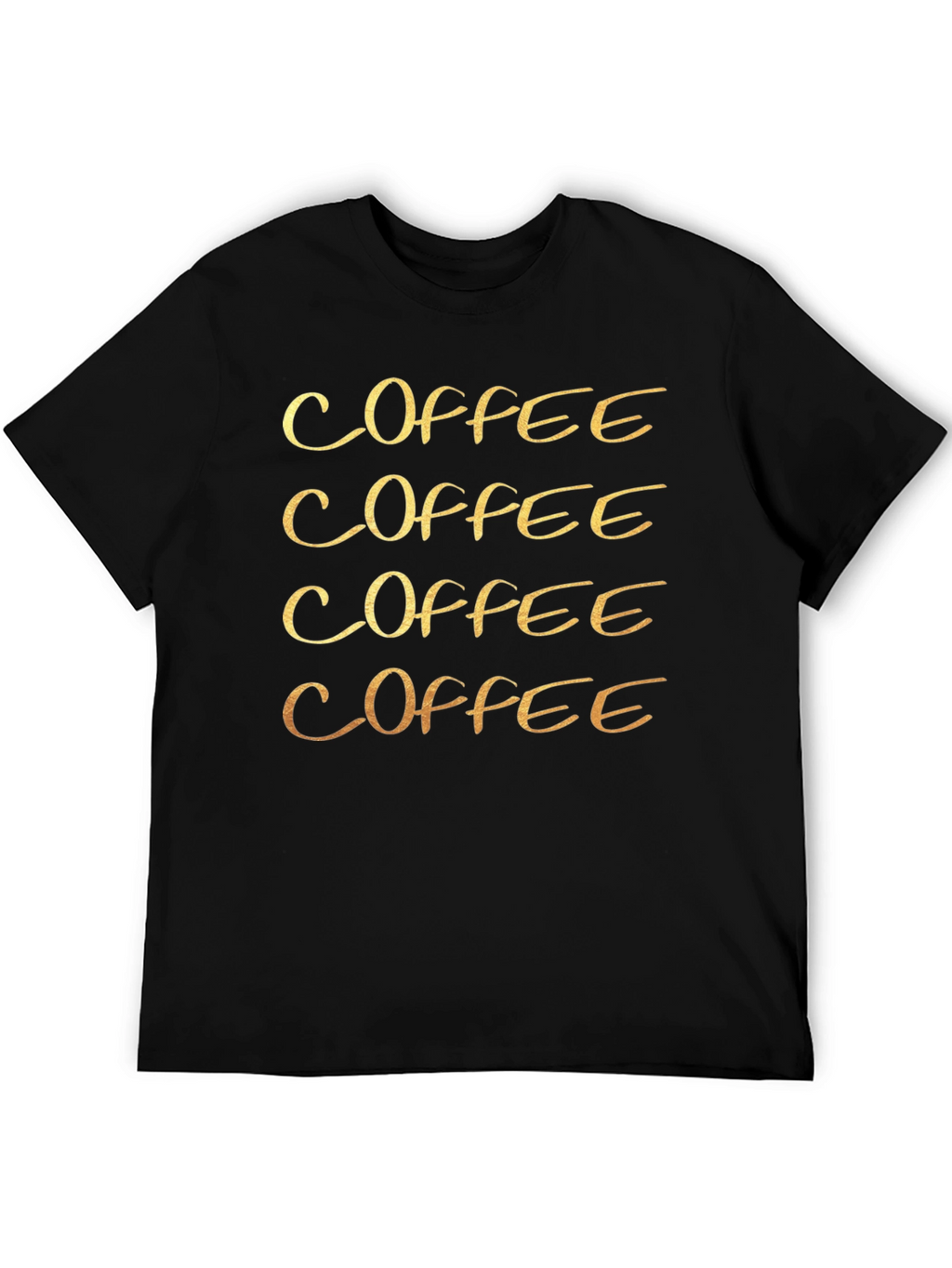 Coffee Lover Tee - Black Graphic T-Shirt