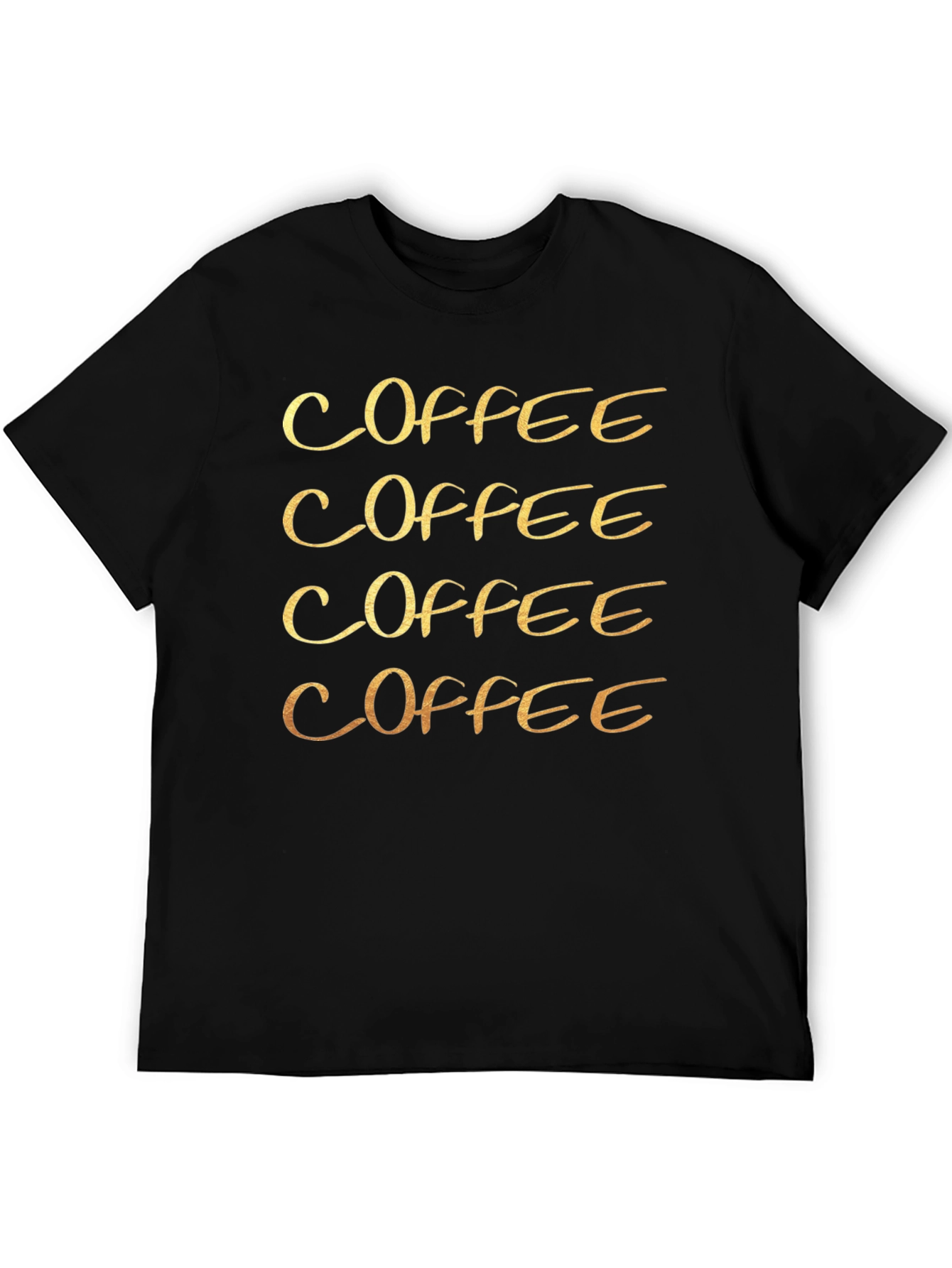 Coffee Lover Tee - Black Graphic T-Shirt