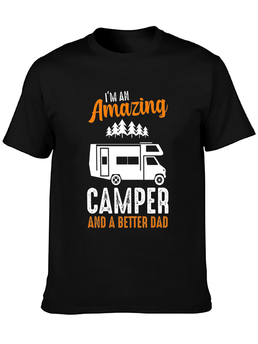 Amazing Camper Dad Graphic Tee