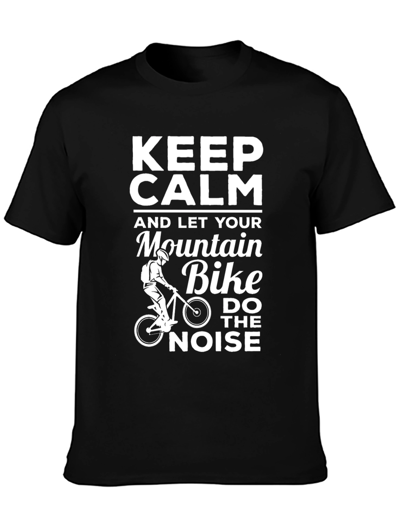 Keep Calm Mountain Bike T-Shirt
