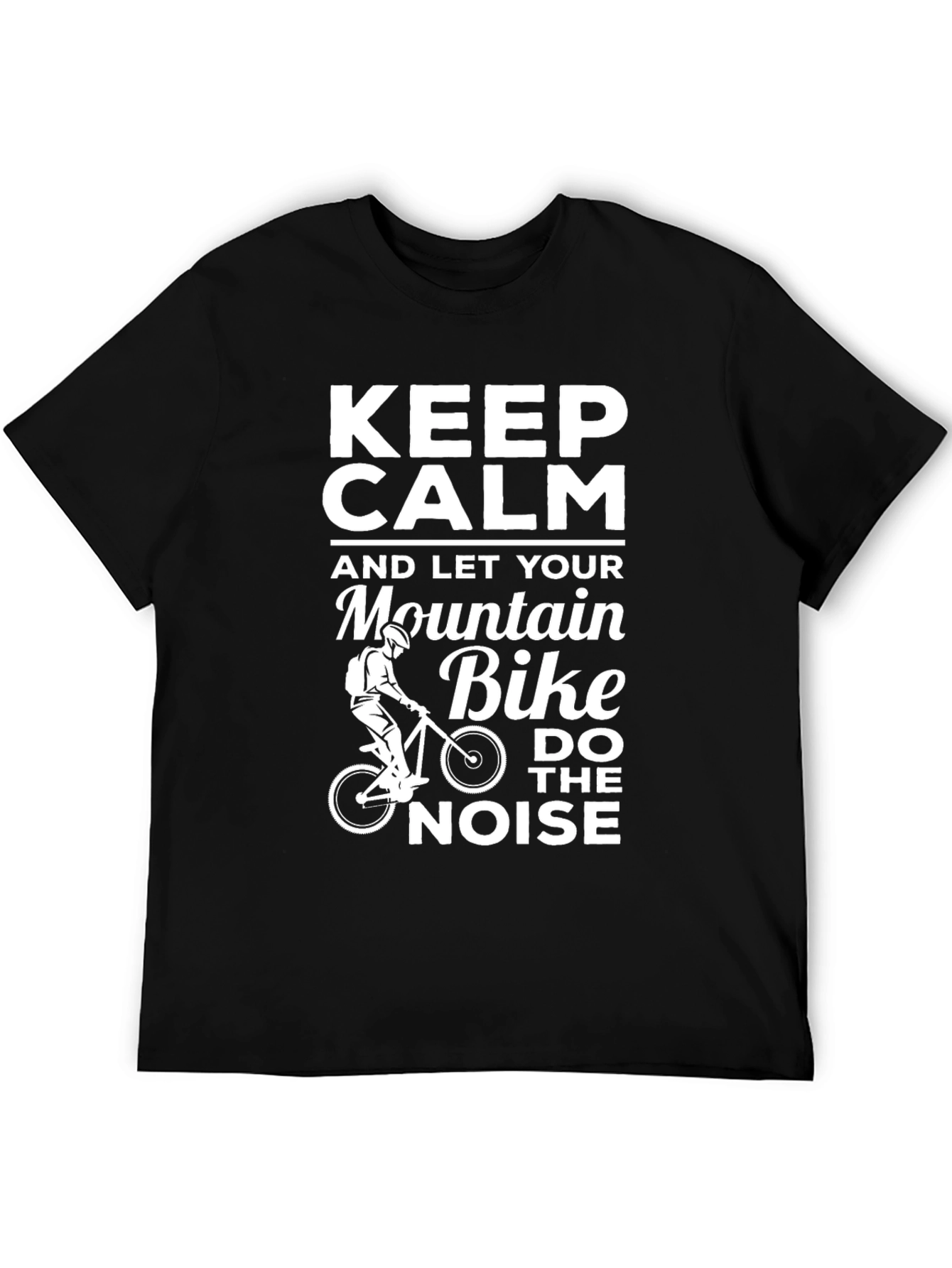 Keep Calm Mountain Bike T-Shirt