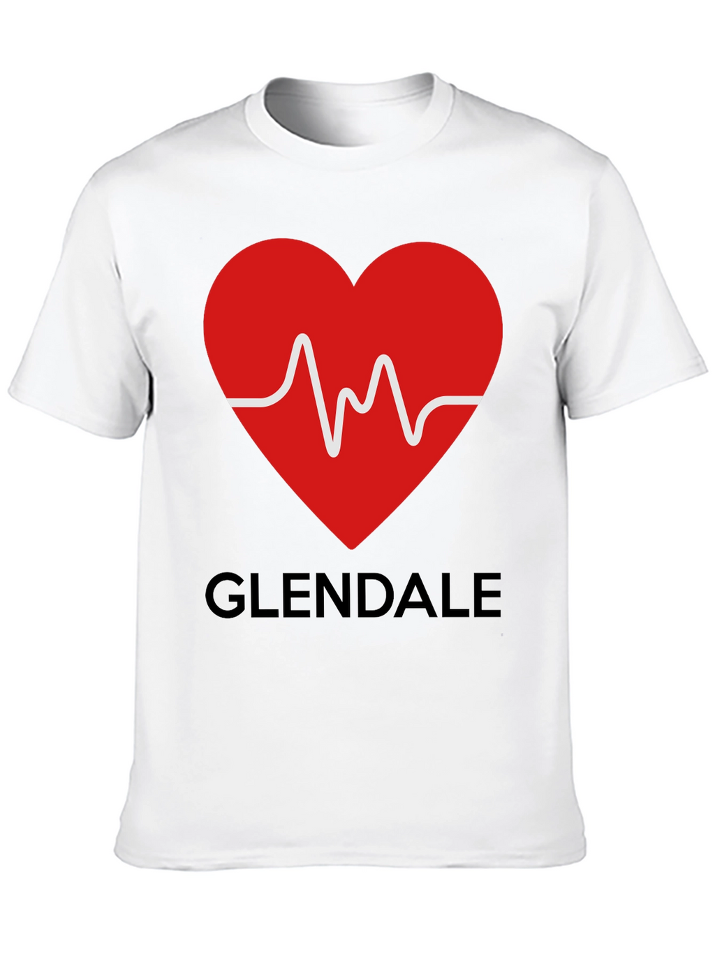 Glendale Heartbeat Graphic Tee