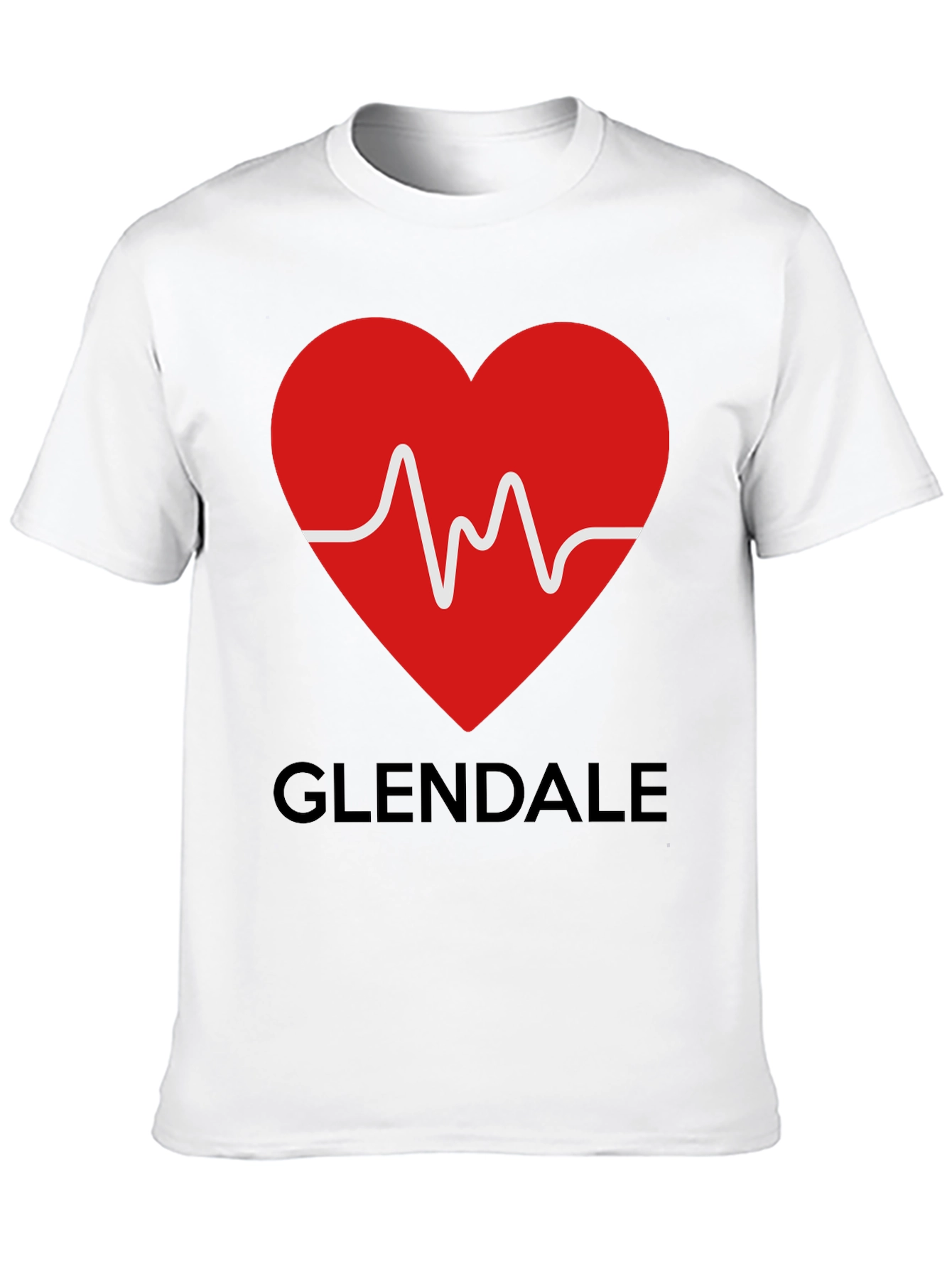Glendale Heartbeat Graphic Tee