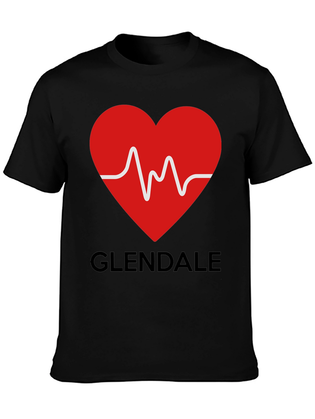 Glendale Heartbeat Graphic Tee