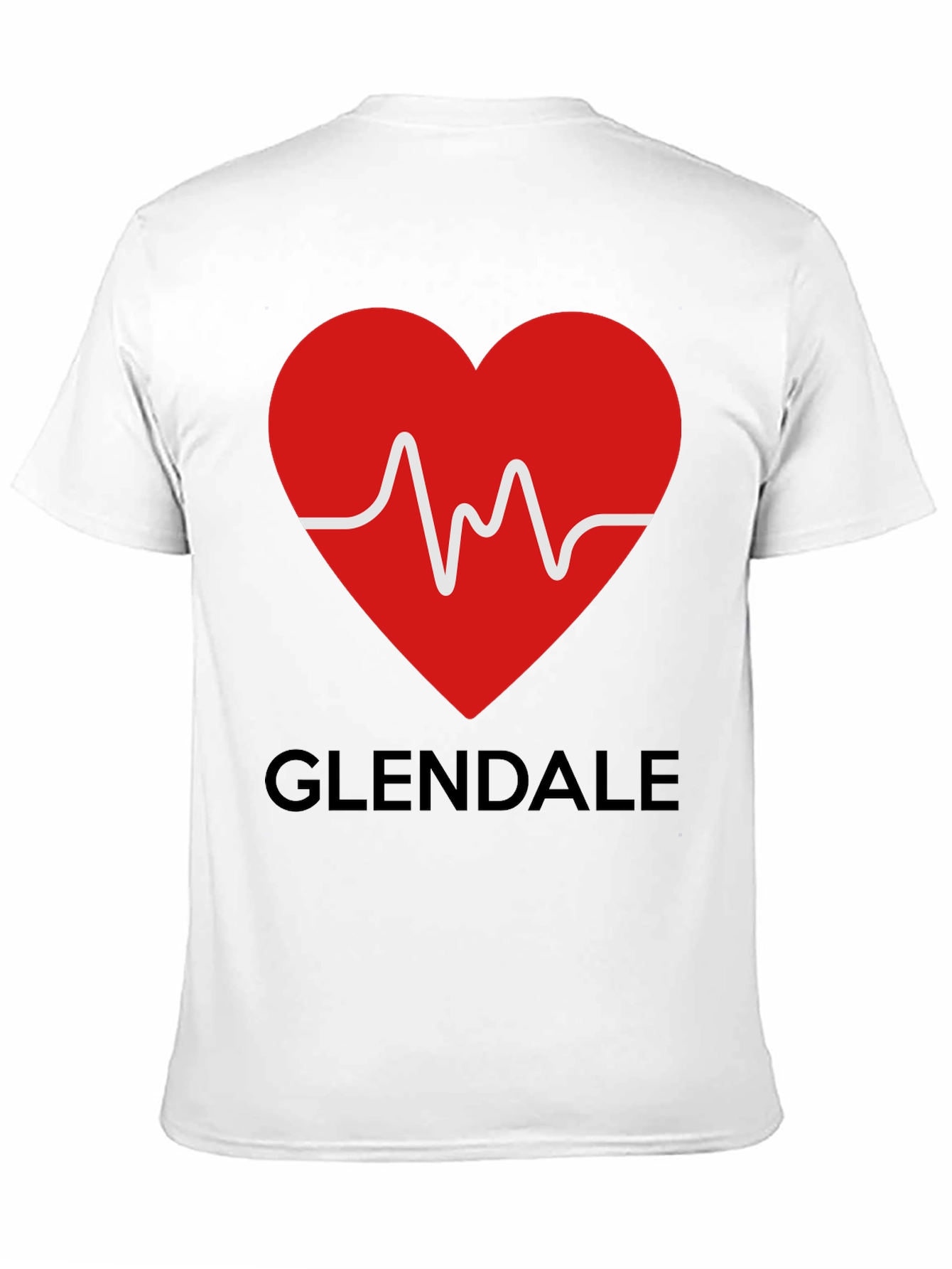Glendale Heartbeat Graphic Tee