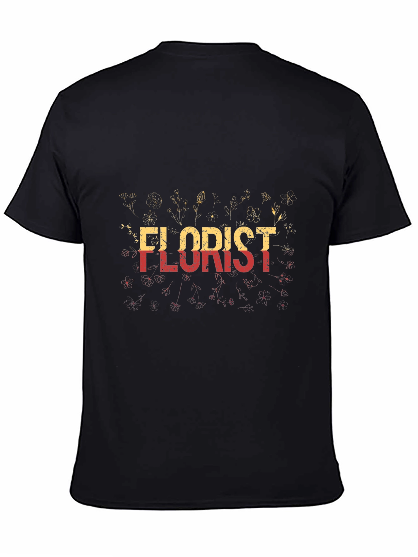 Florist Floral T-Shirt - Unique Design