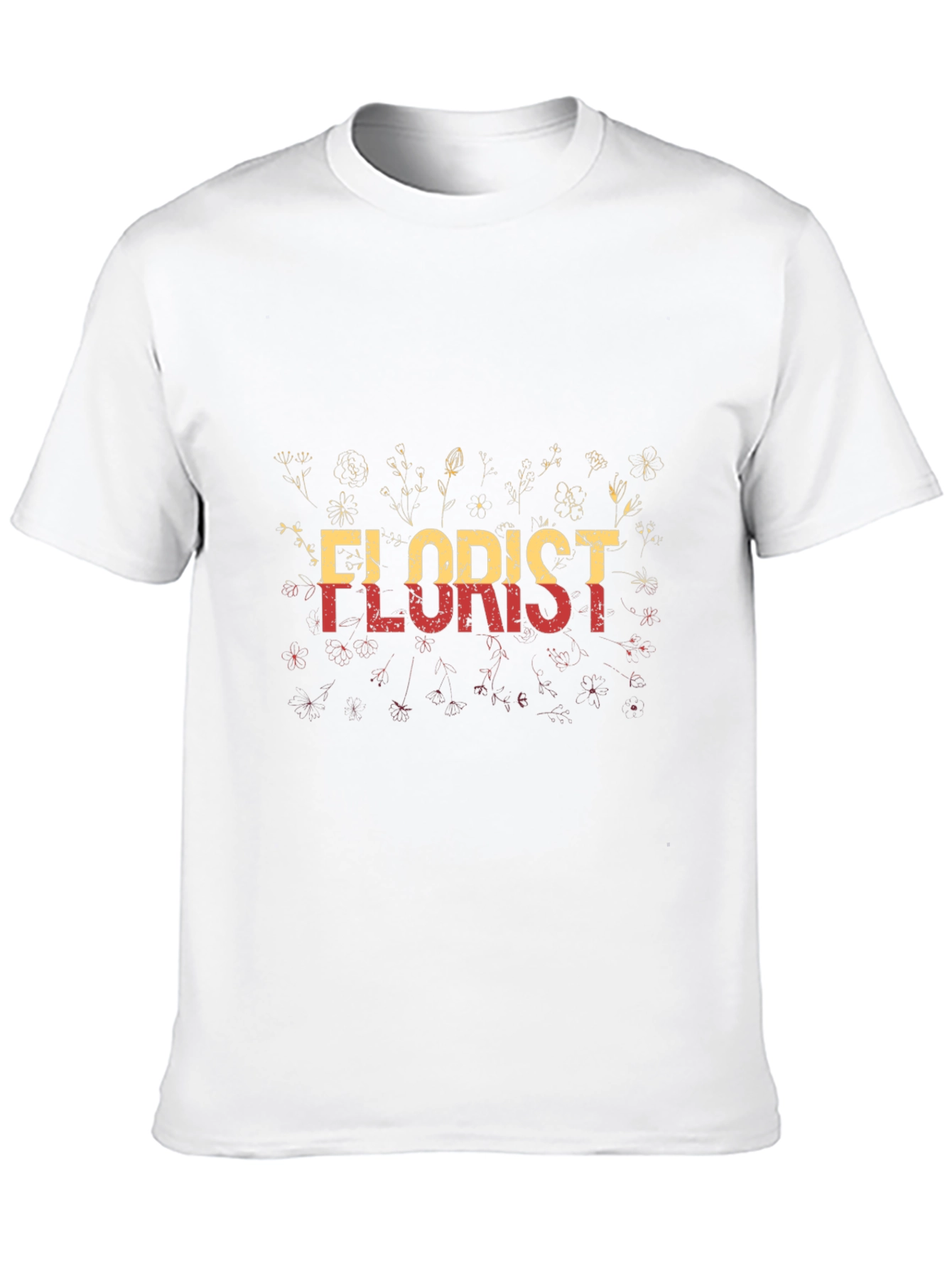 Florist Floral T-Shirt - Unique Design