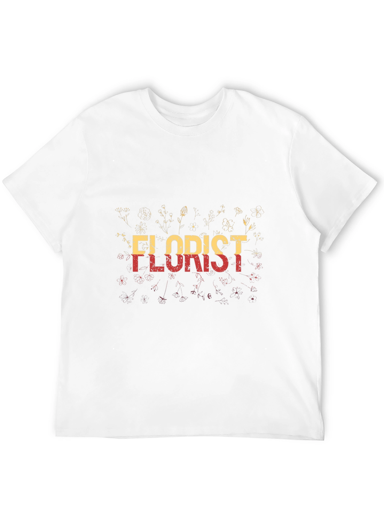 Florist Floral T-Shirt - Unique Design