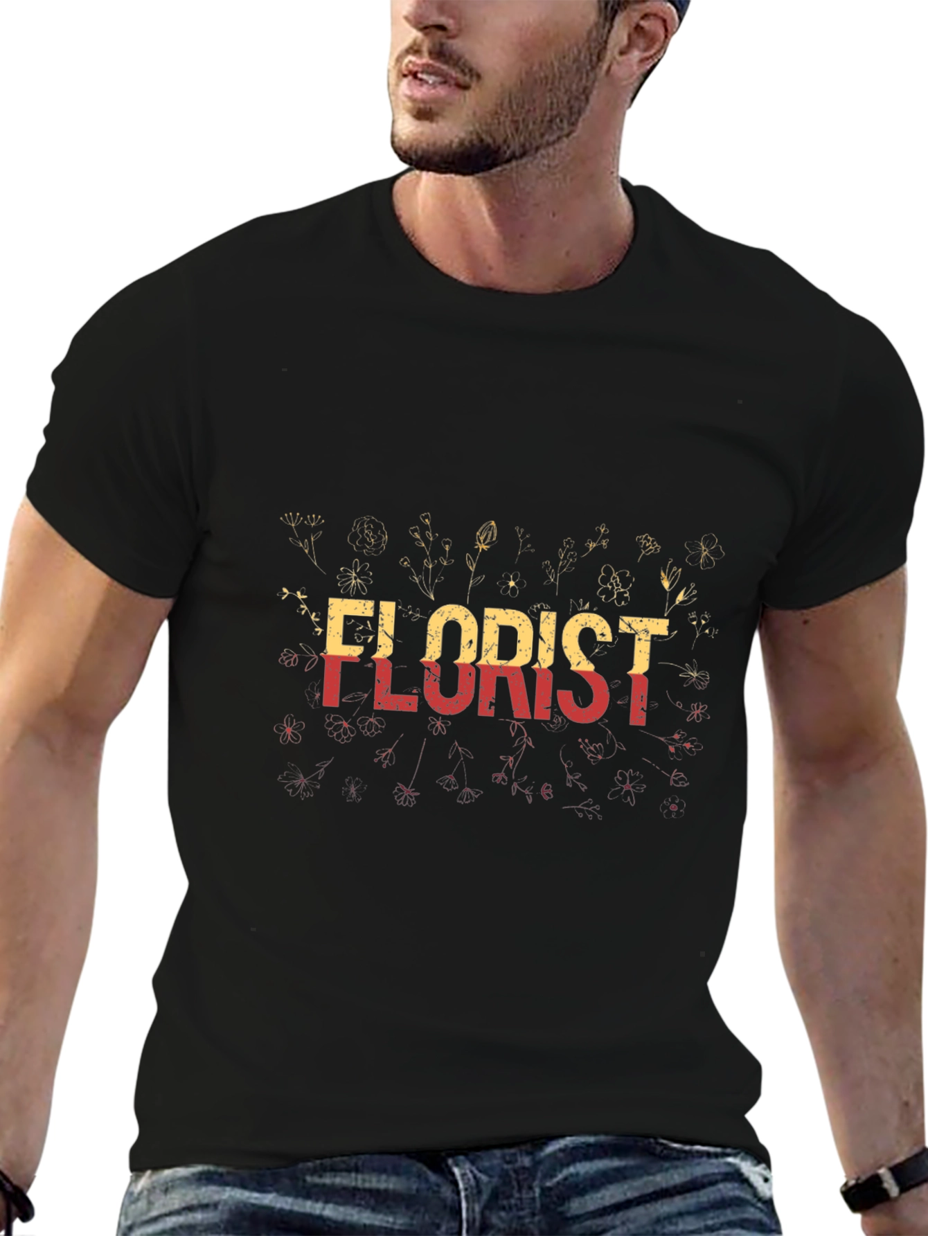 Florist Floral T-Shirt - Unique Design