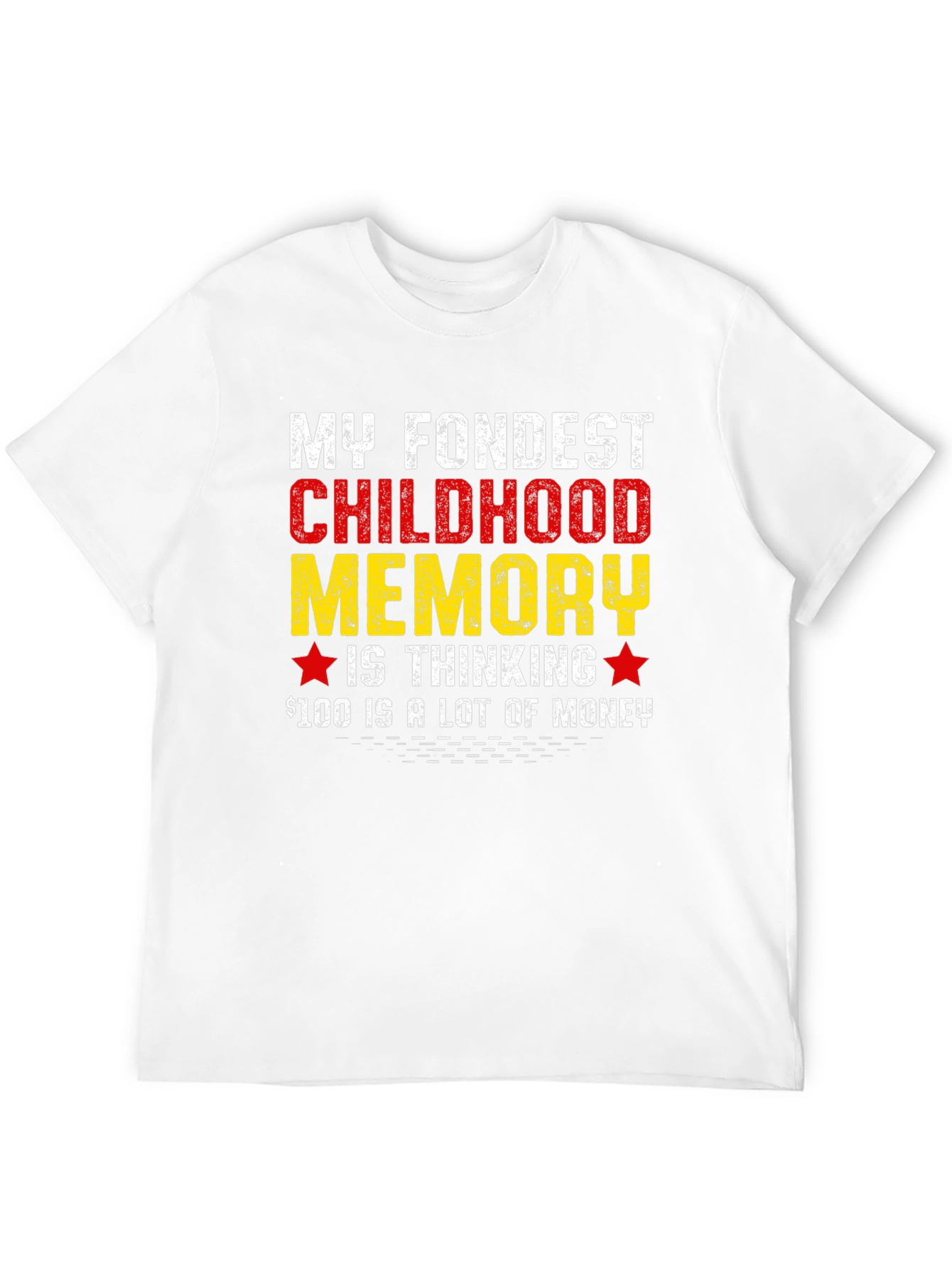 Childhood Memory T-Shirt Funny Saying Tee