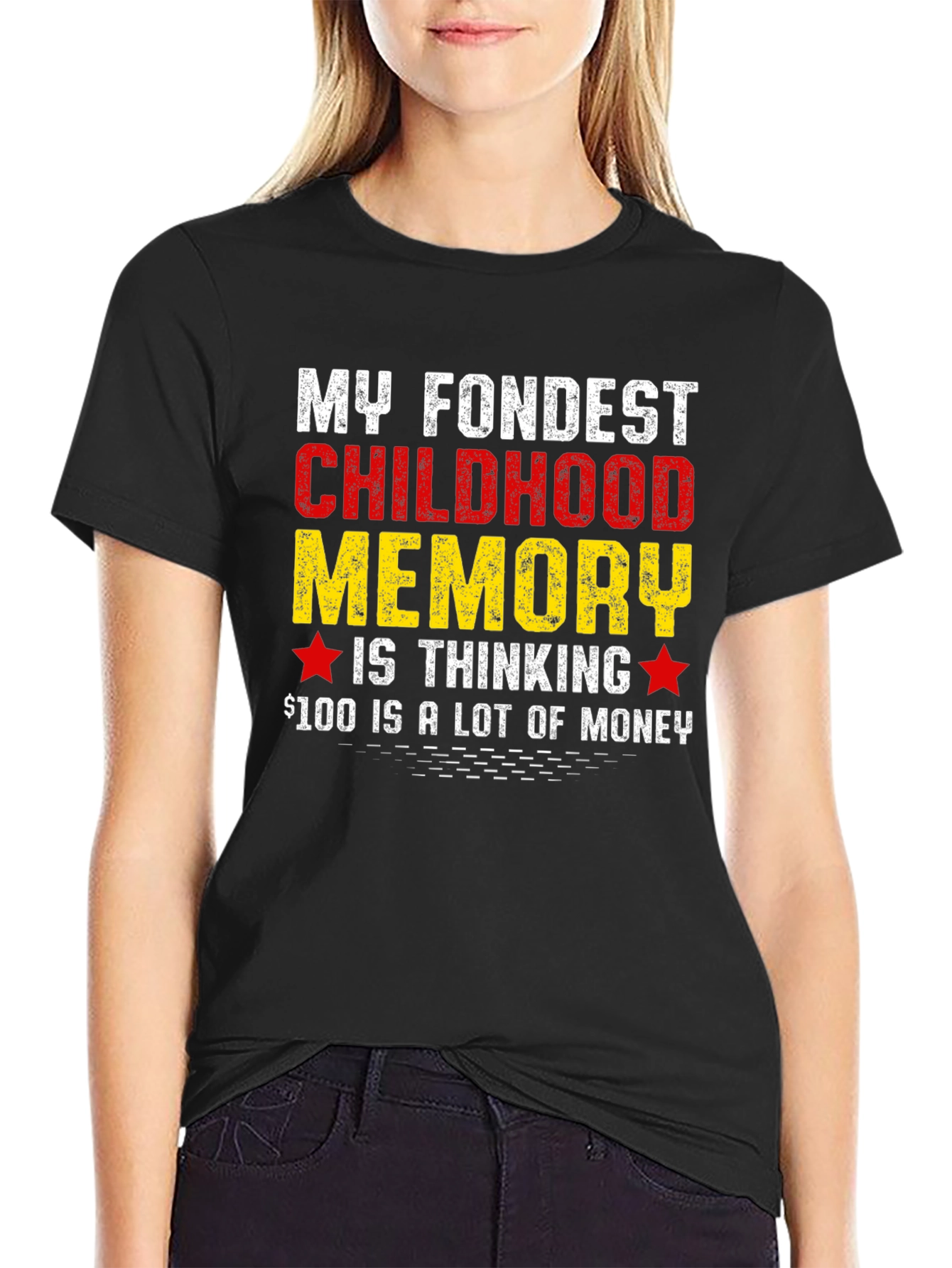 Childhood Memory T-Shirt Funny Saying Tee