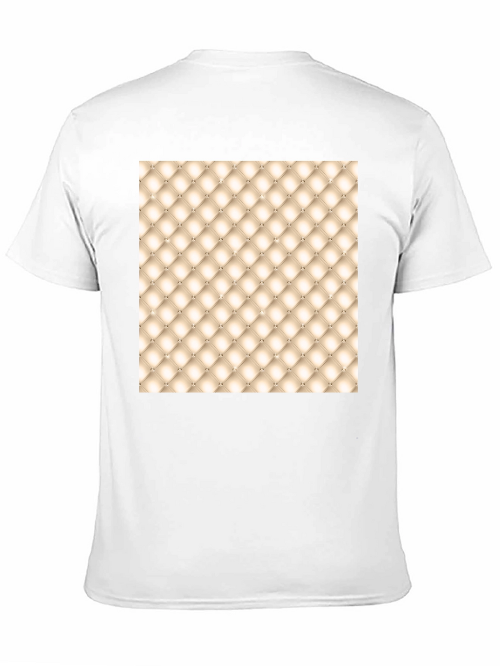 Tufted Pattern Graphic Tee - Unique Style