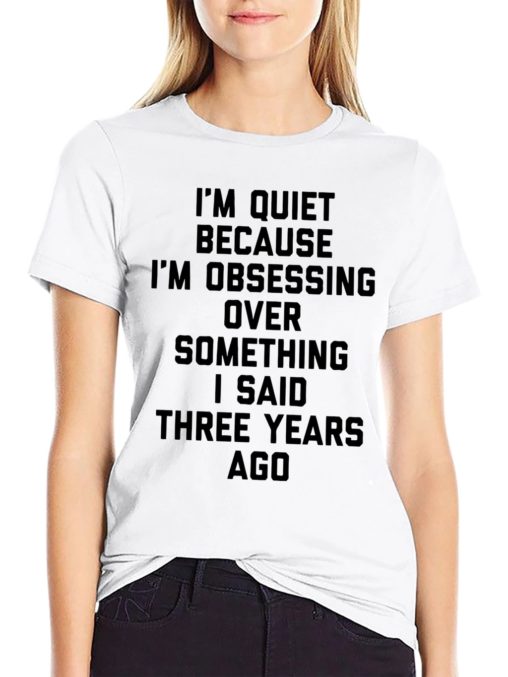 Quiet Obsessing T-Shirt - Funny Sarcastic Humor Tee