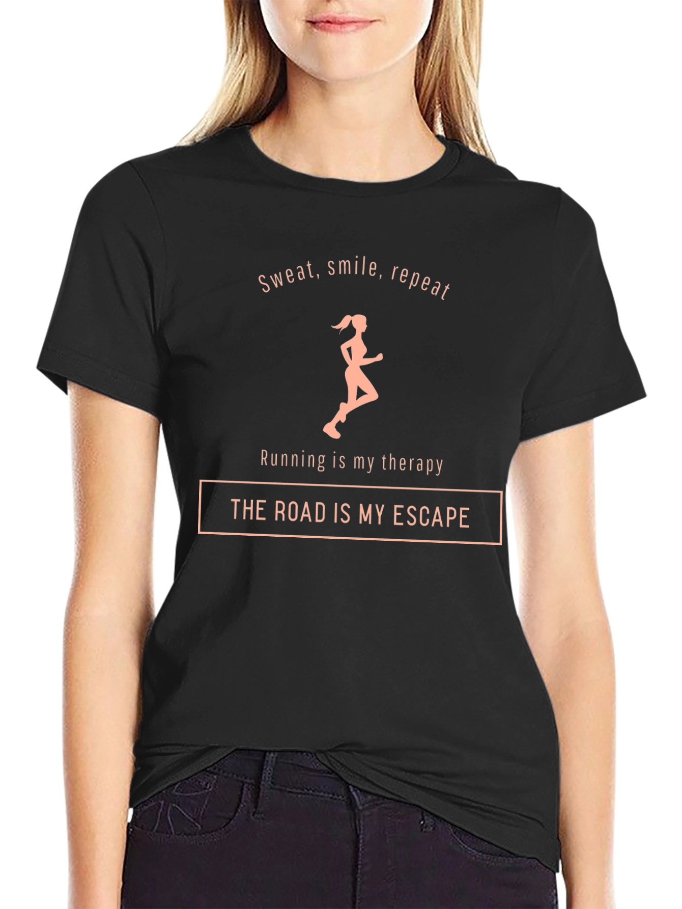 Running Therapy T-Shirt - Road Escape