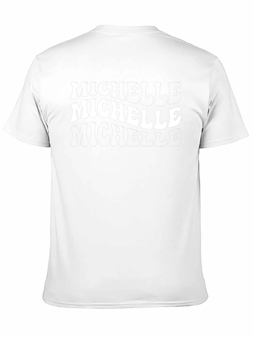 Michelle Retro Style Black T-Shirt