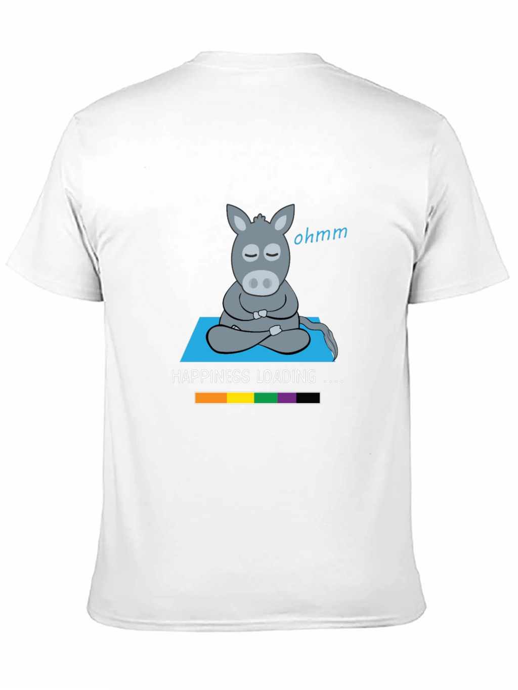 Yoga Donkey T-Shirt - Ohmm Happiness Loading
