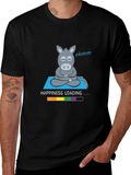Yoga Donkey T-Shirt - Ohmm Happiness Loading