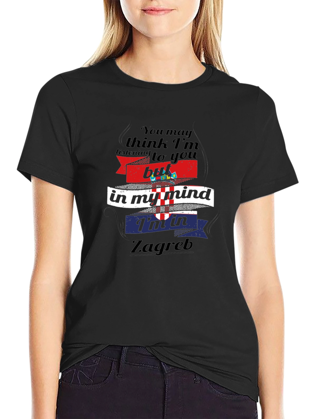 Zagreb Mind T-Shirt - Croatian Pride Tee