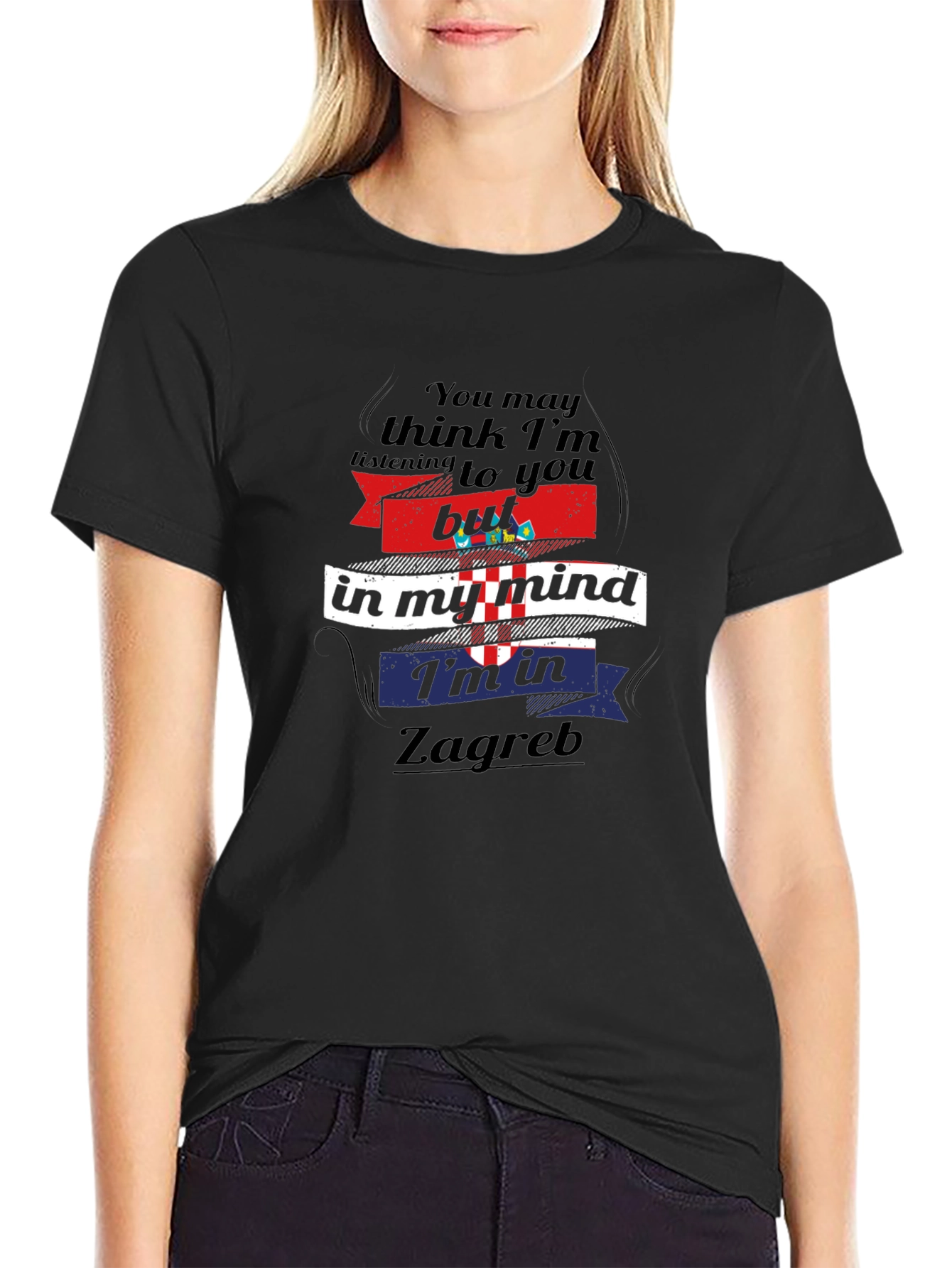 Zagreb Mind T-Shirt - Croatian Pride Tee