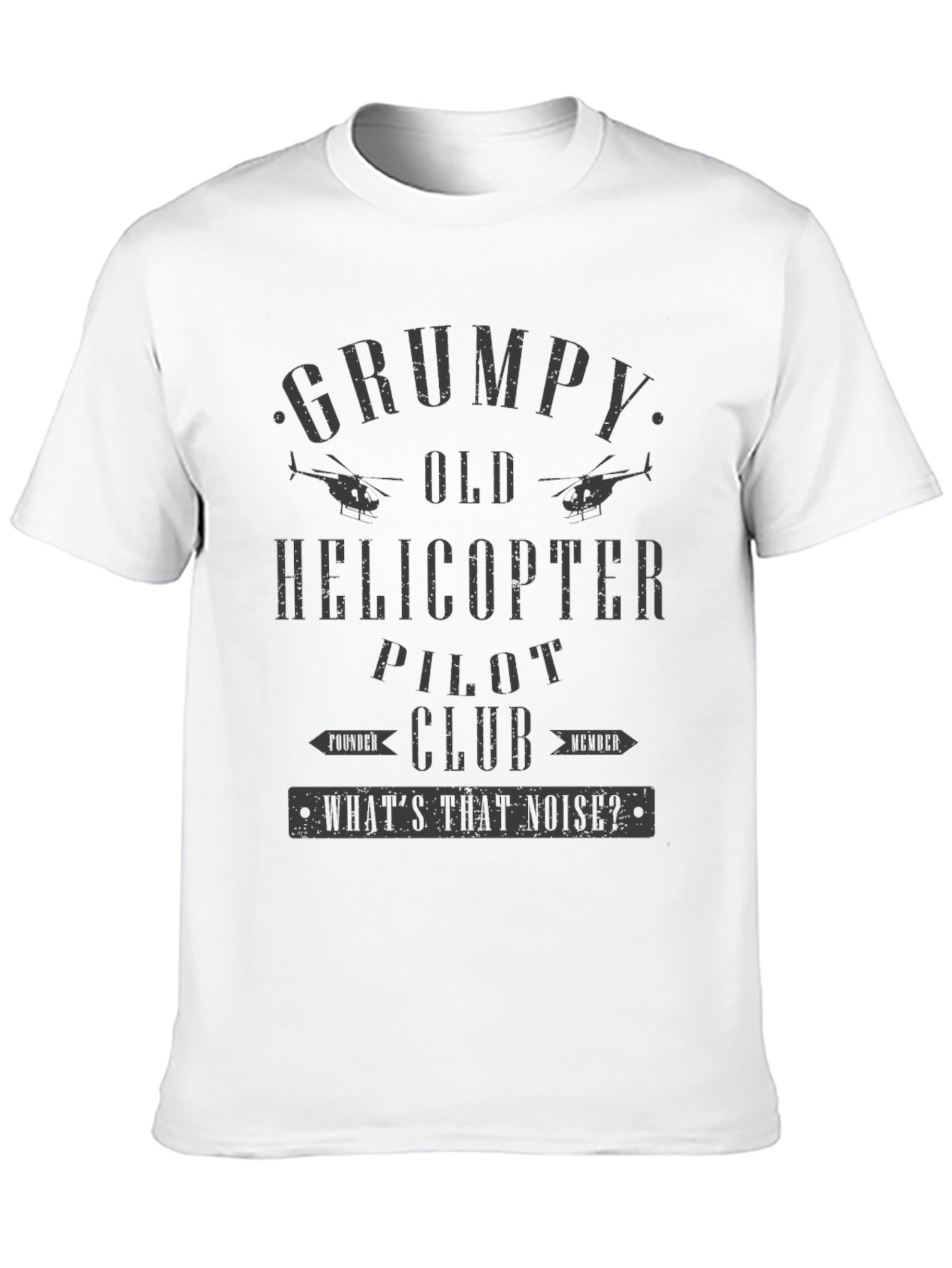 Grumpy Old Helicopter Pilot Club T-Shirt
