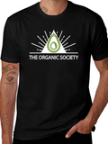 Organic Society Avocado Graphic Tee