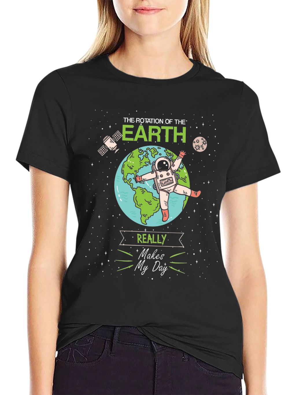 Rotation of Earth T-Shirt - Astronaut in Space