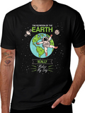 Rotation of Earth T-Shirt - Astronaut in Space