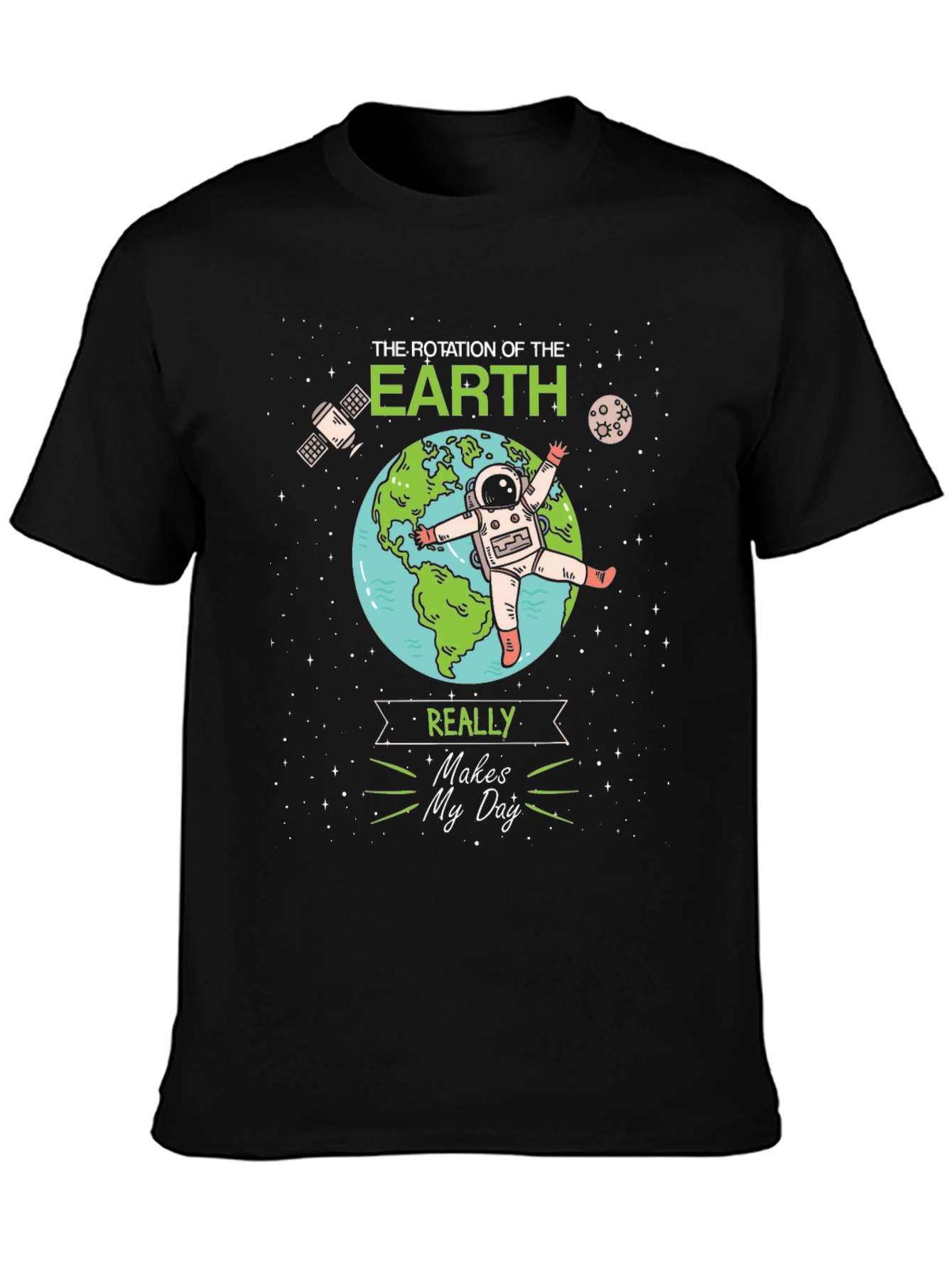 Rotation of Earth T-Shirt - Astronaut in Space