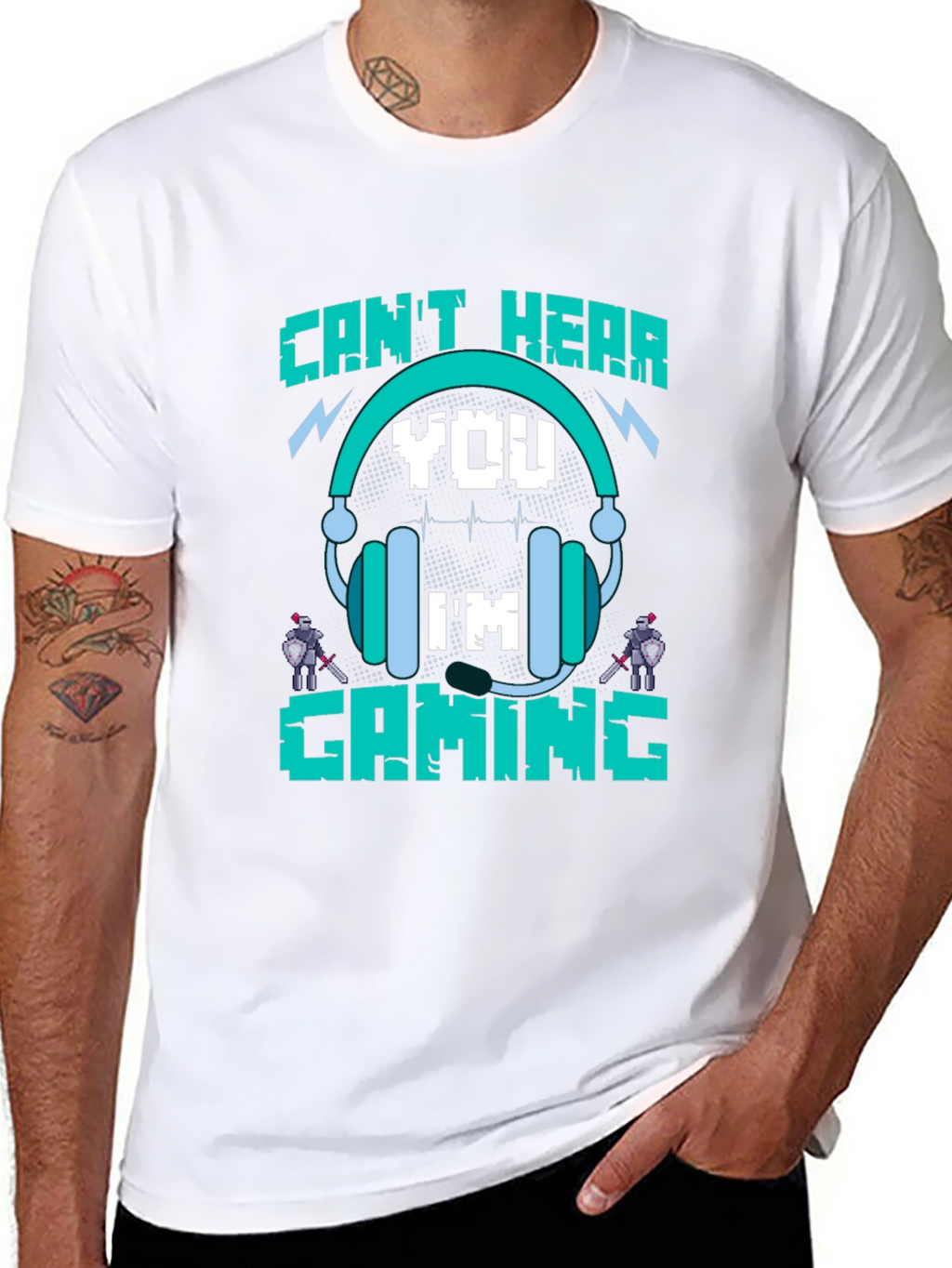Cant Hear You Im Gaming T-Shirt