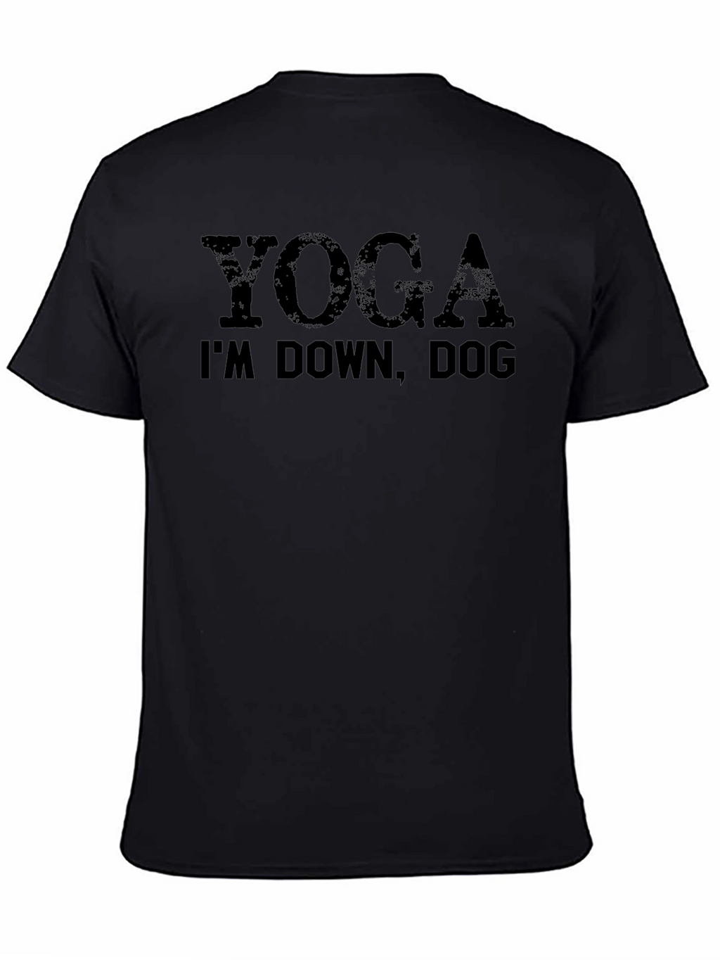 “Yoga I’m Down Dog” T-Shirt – Funny Yoga Graphic Tee