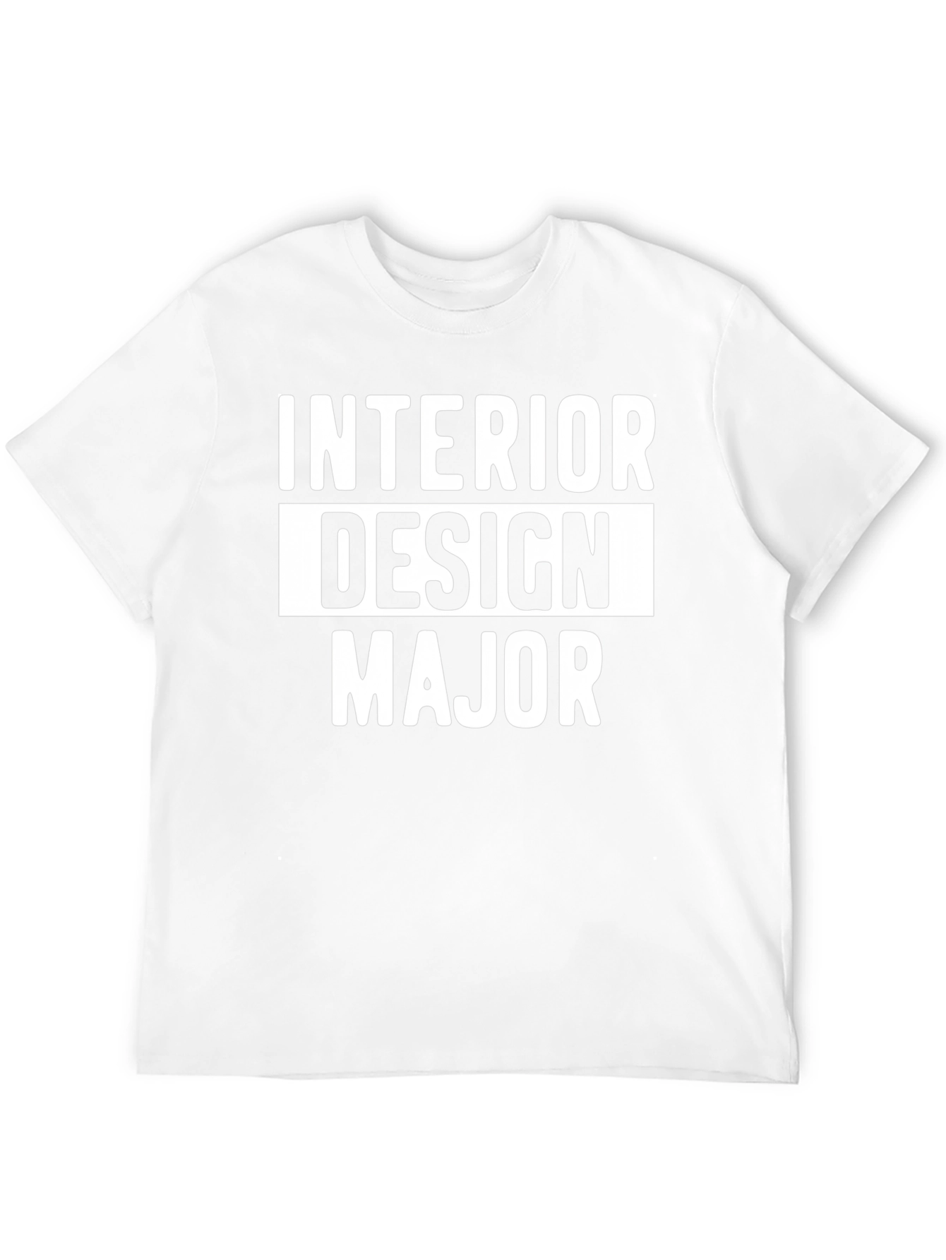 Interior Design Major T-Shirt Black