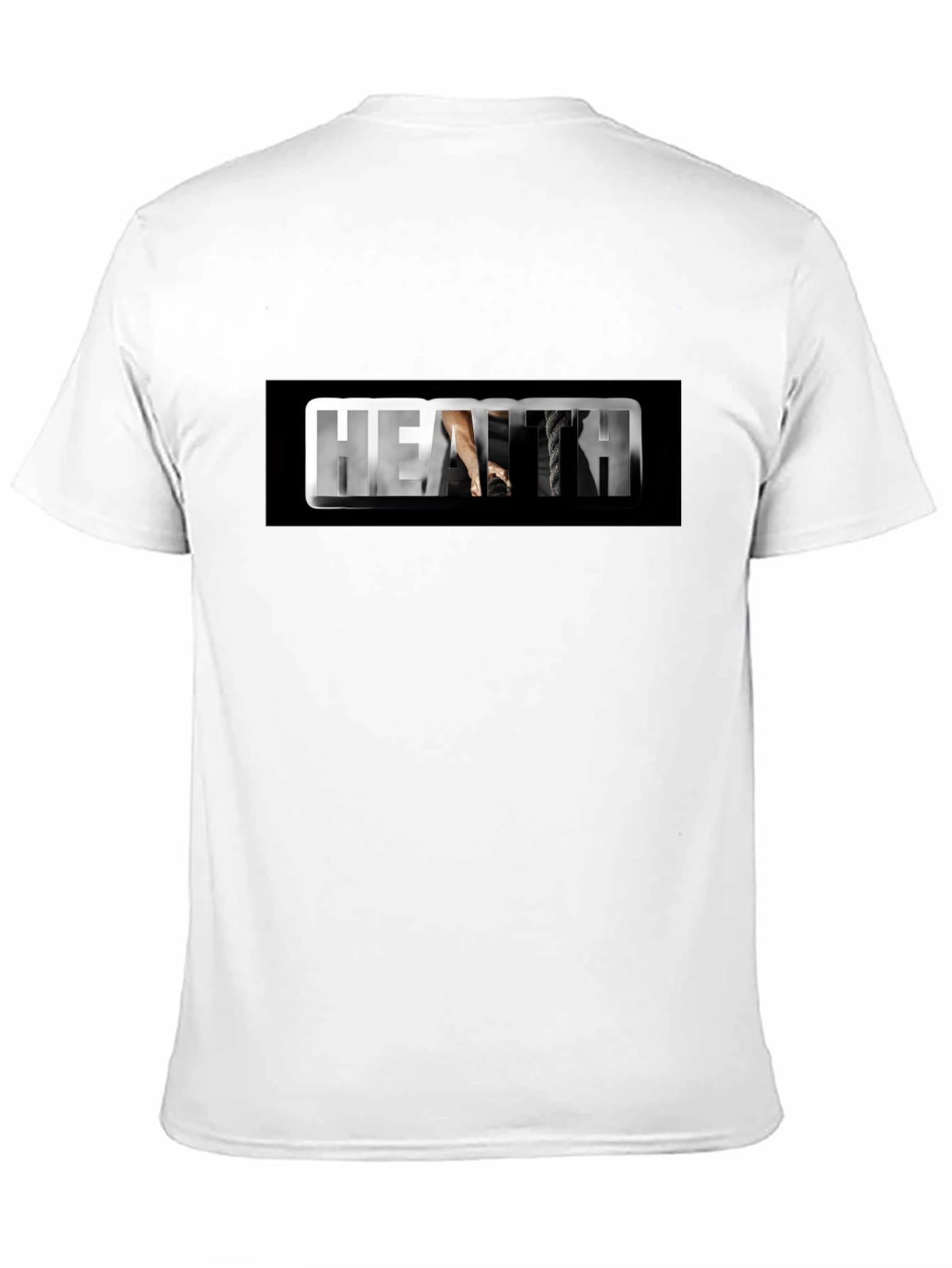 Health Black Graphic Tee