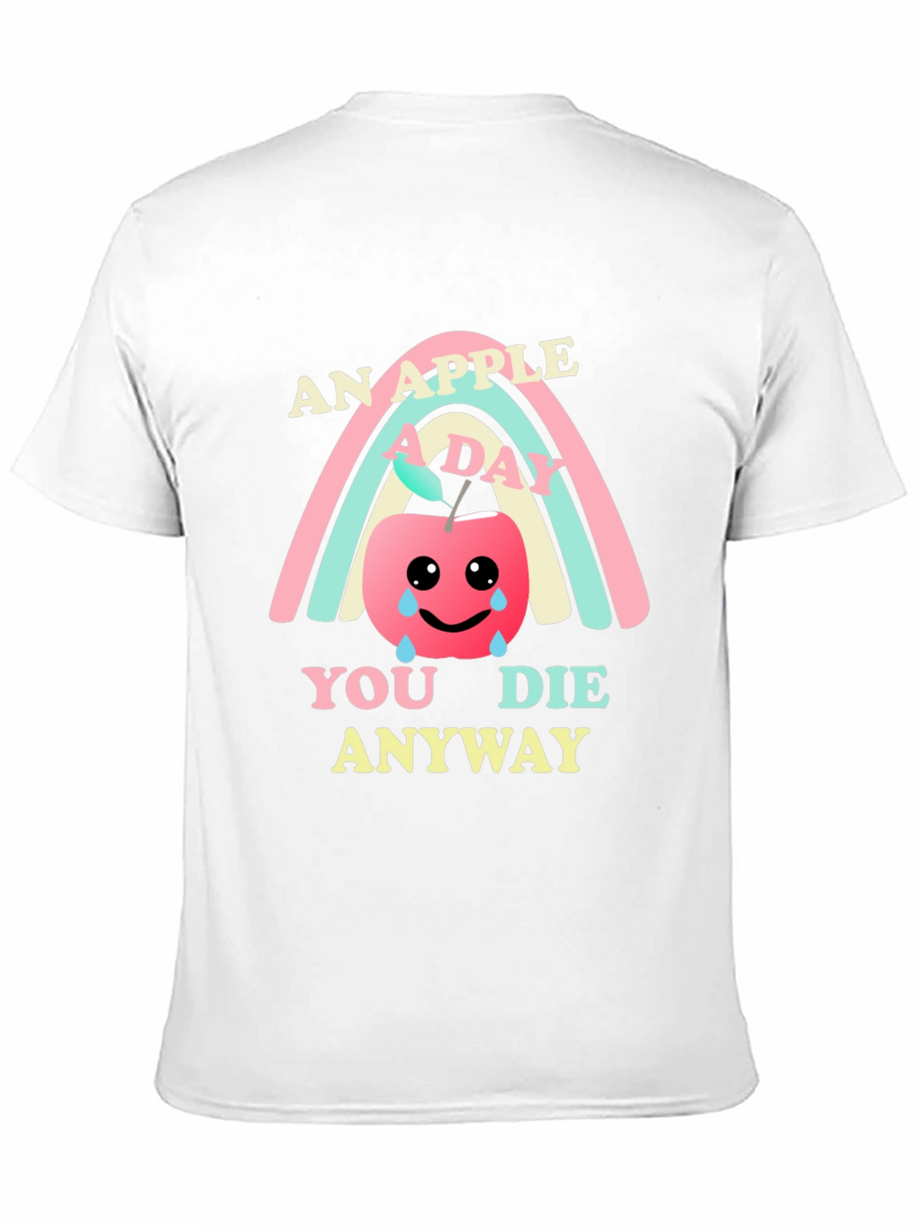An Apple A Day Funny Graphic Tee
