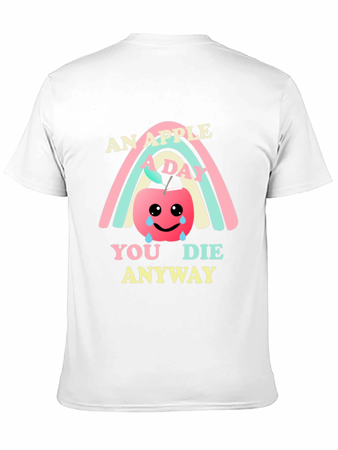 An Apple A Day Funny Graphic Tee