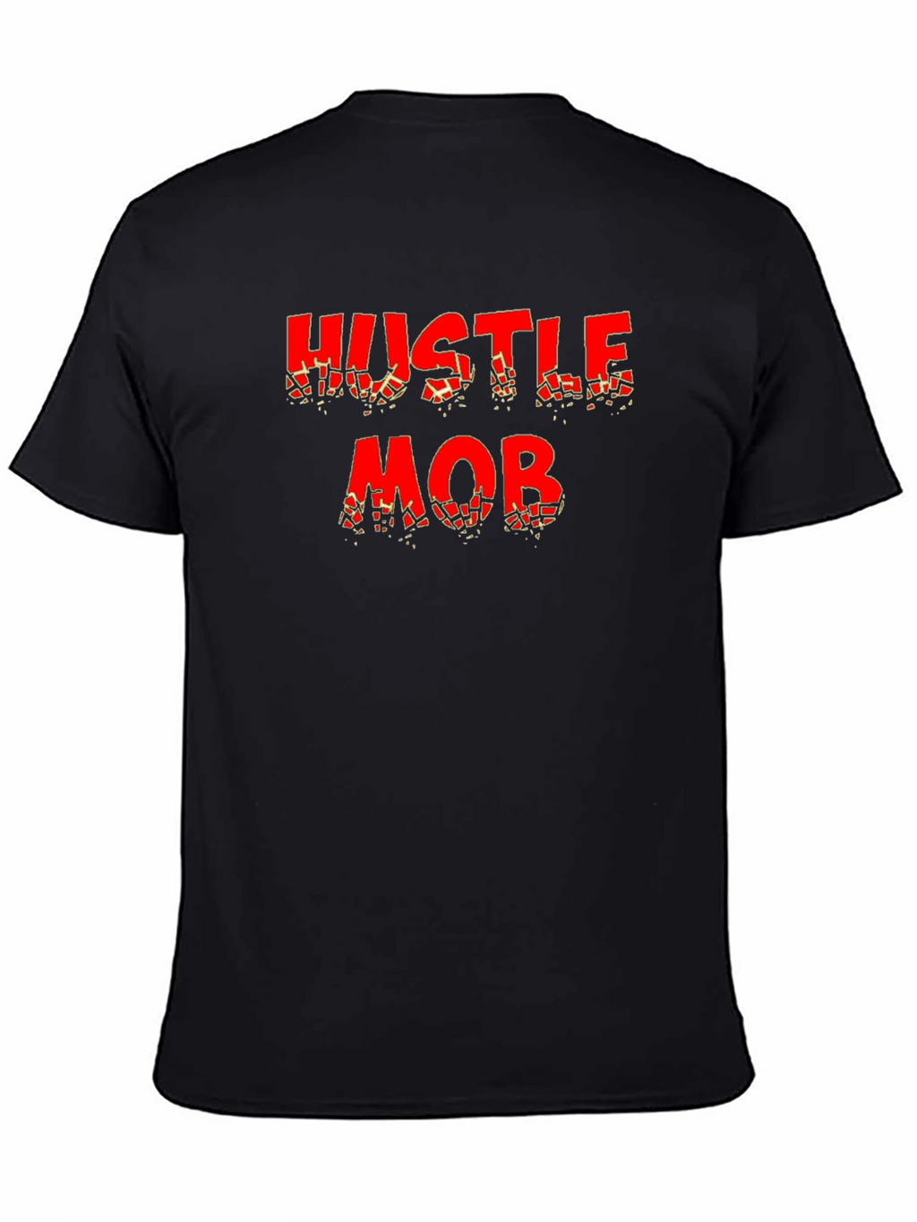 Hustle Mob T-Shirt - Black Graphic Tee