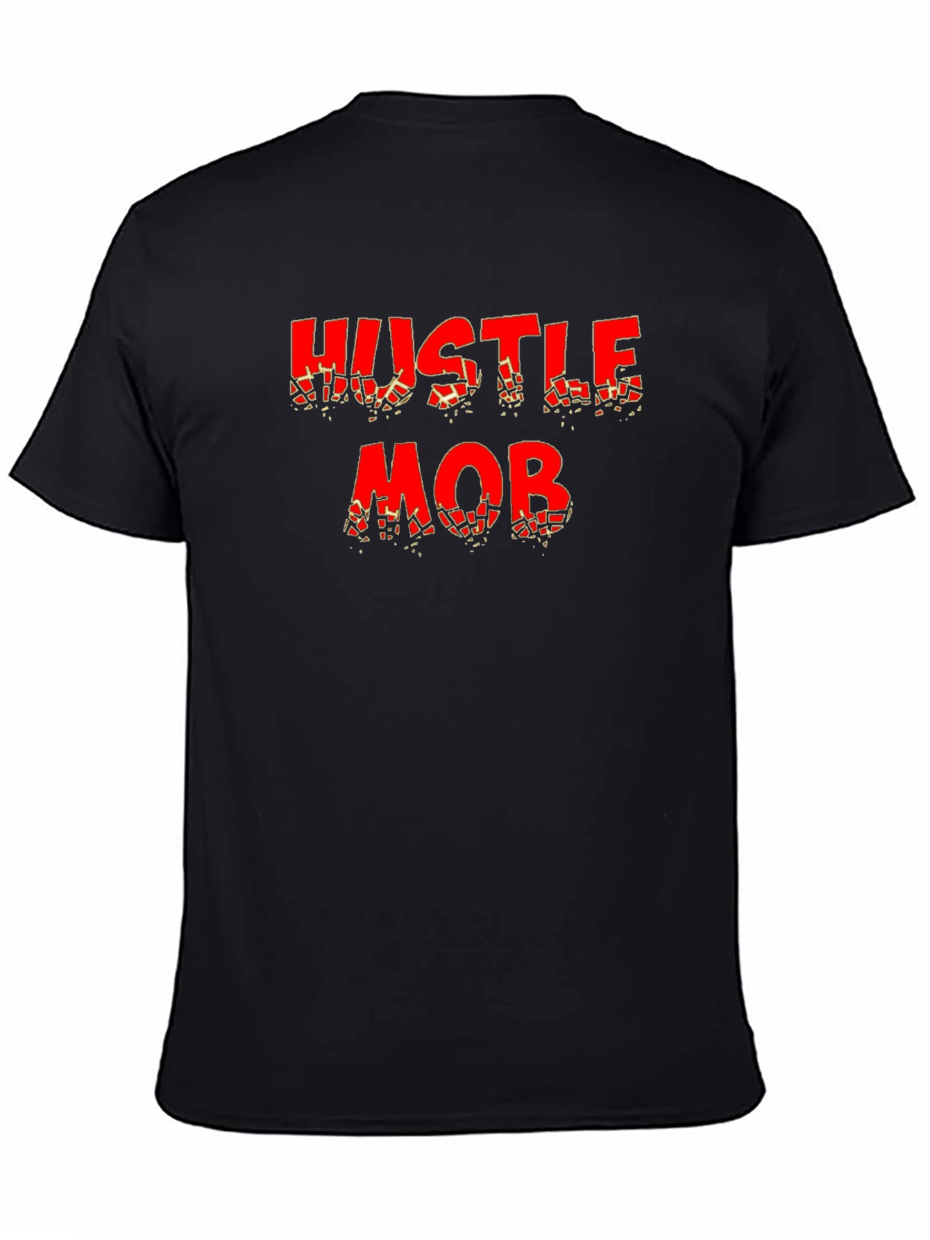Hustle Mob T-Shirt - Black Graphic Tee