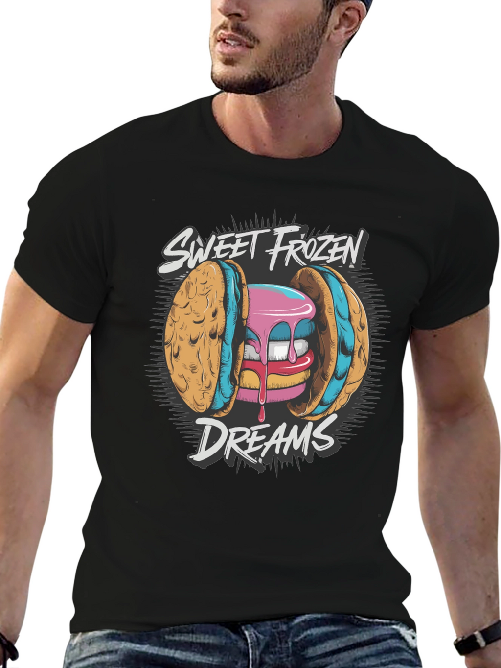 Sweet Frozen Dreams Graphic Tee - Soft Cotton Blend