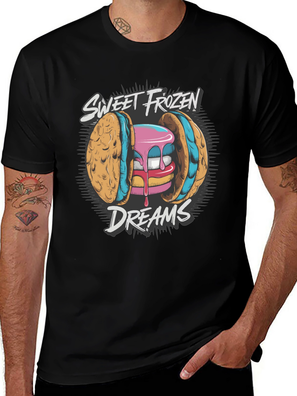 Sweet Frozen Dreams Graphic Tee - Soft Cotton Blend