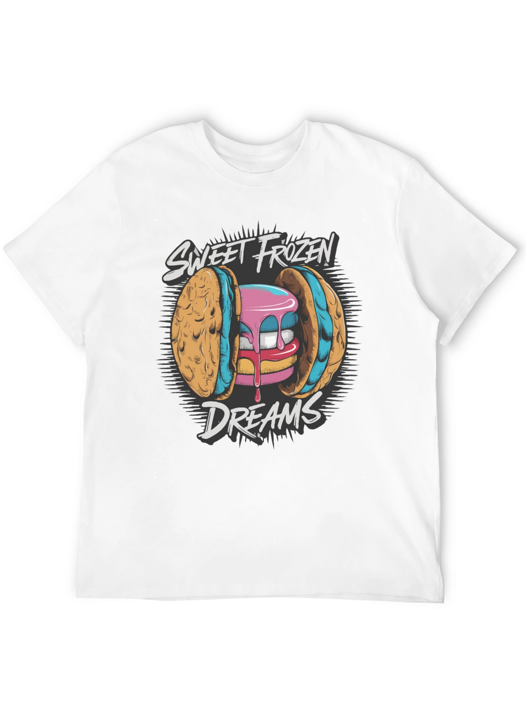 Sweet Frozen Dreams Graphic Tee - Soft Cotton Blend