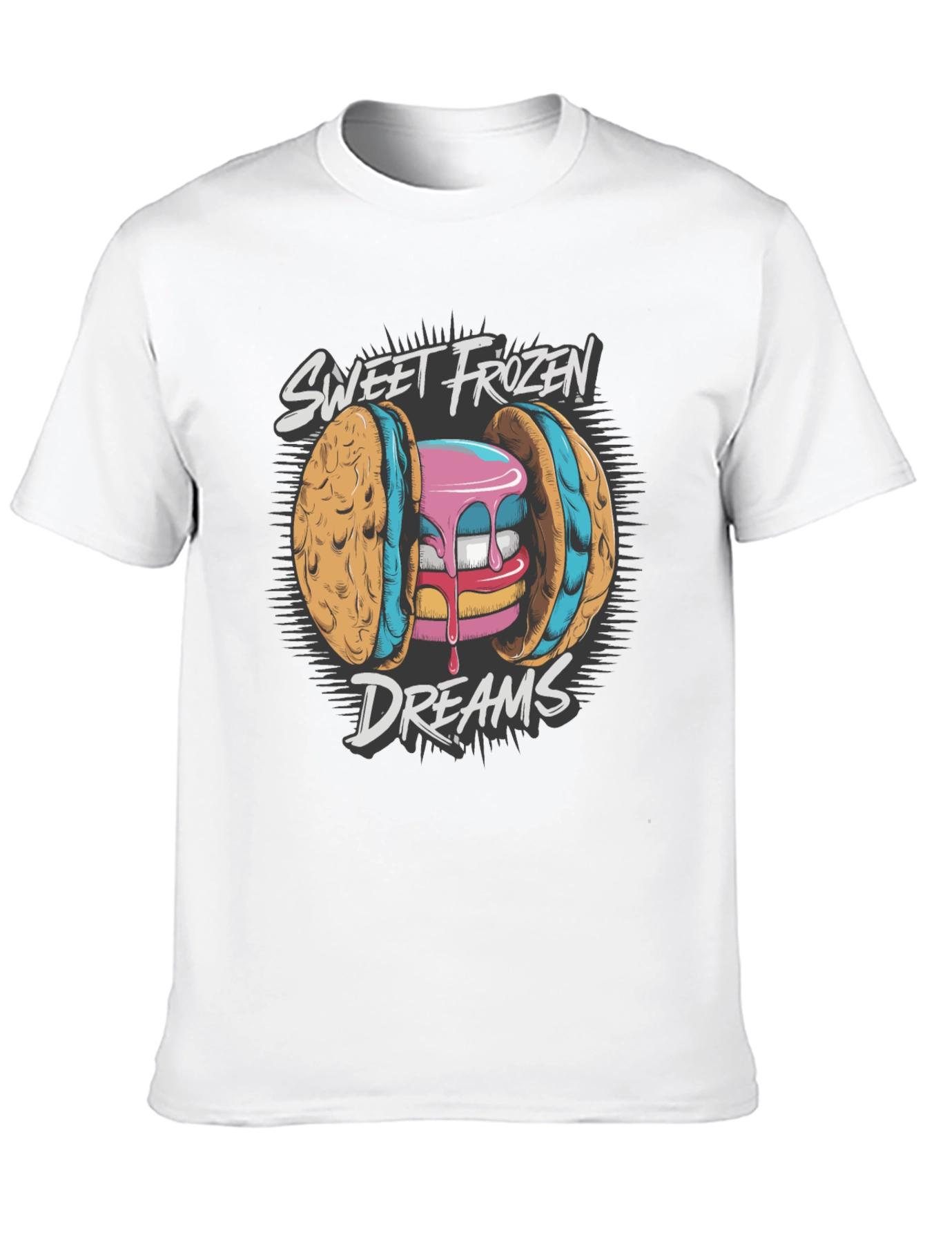 Sweet Frozen Dreams Graphic Tee - Soft Cotton Blend