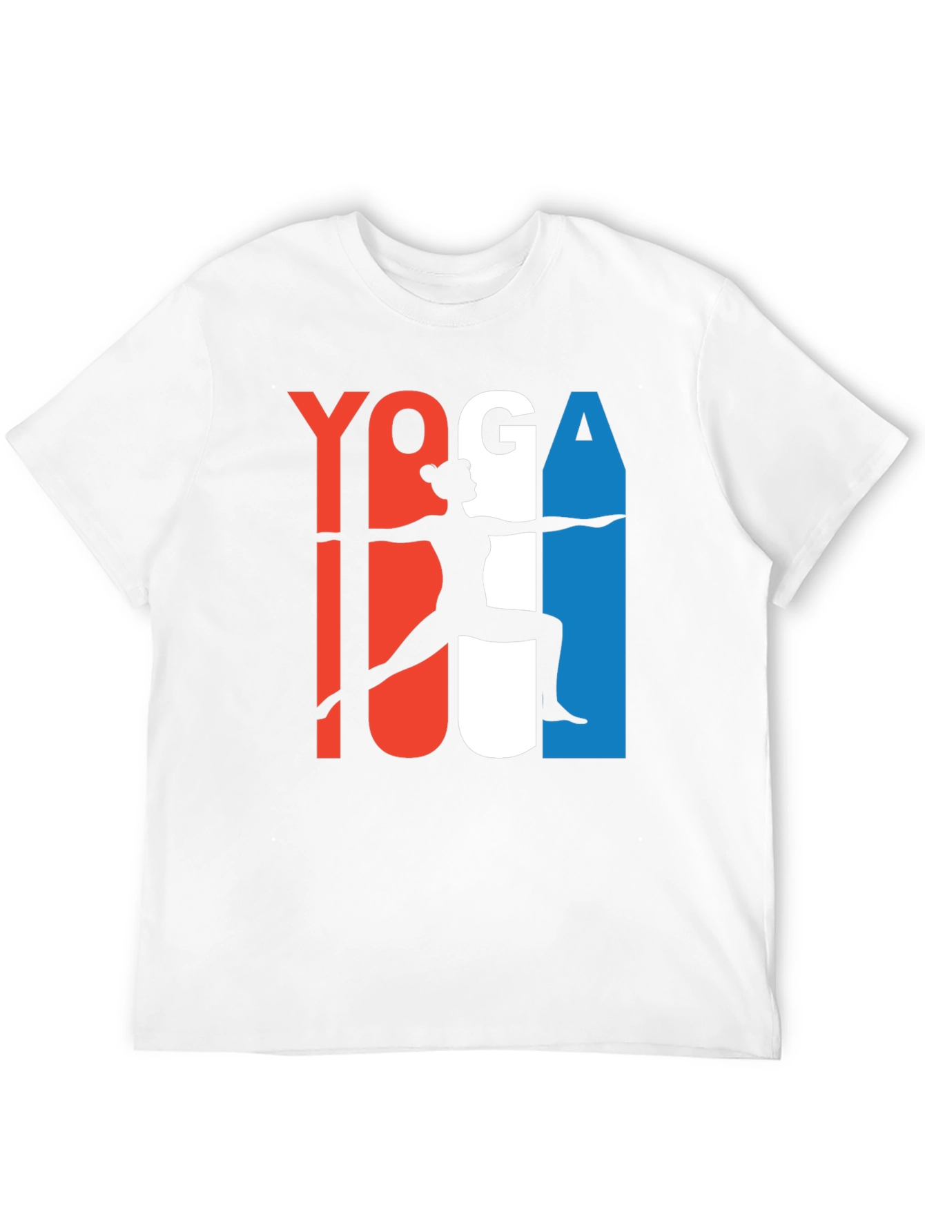 Yoga Pose Graphic Print Tee