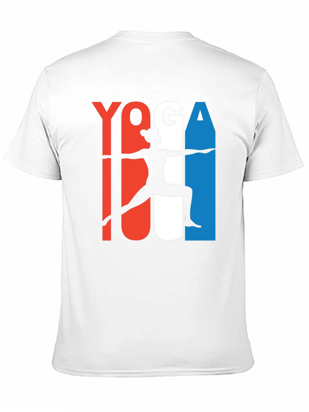 Yoga Pose Graphic Print Tee
