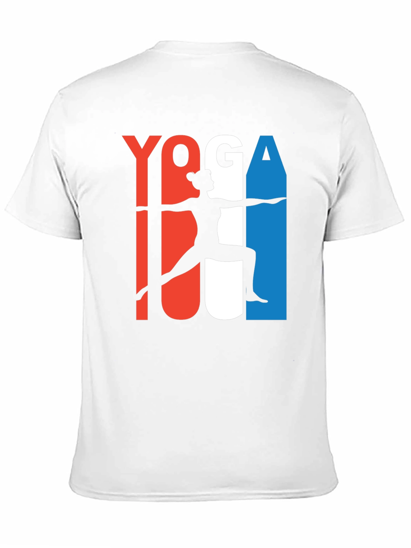 Yoga Pose Graphic Print Tee