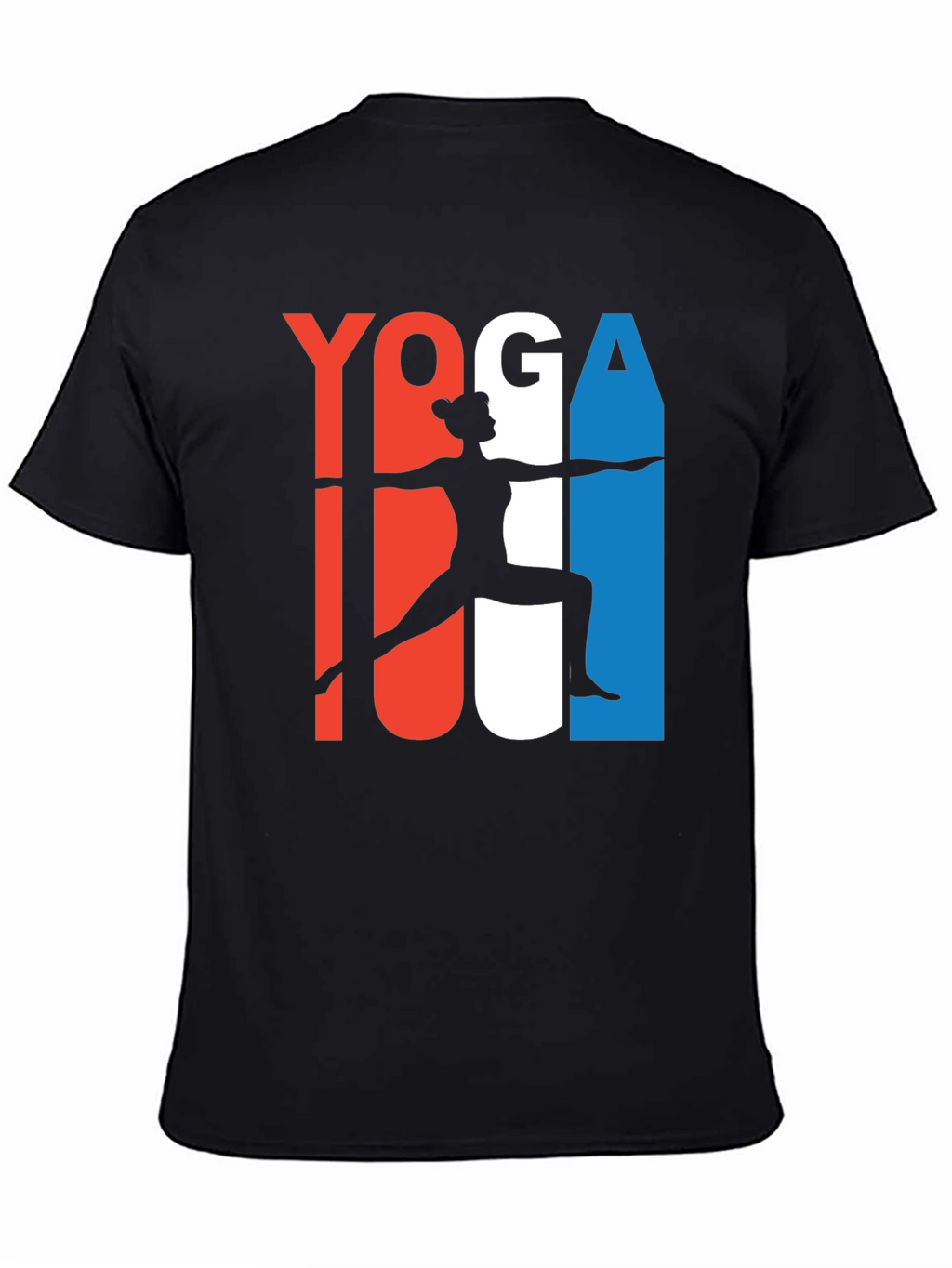 Yoga Pose Graphic Print Tee