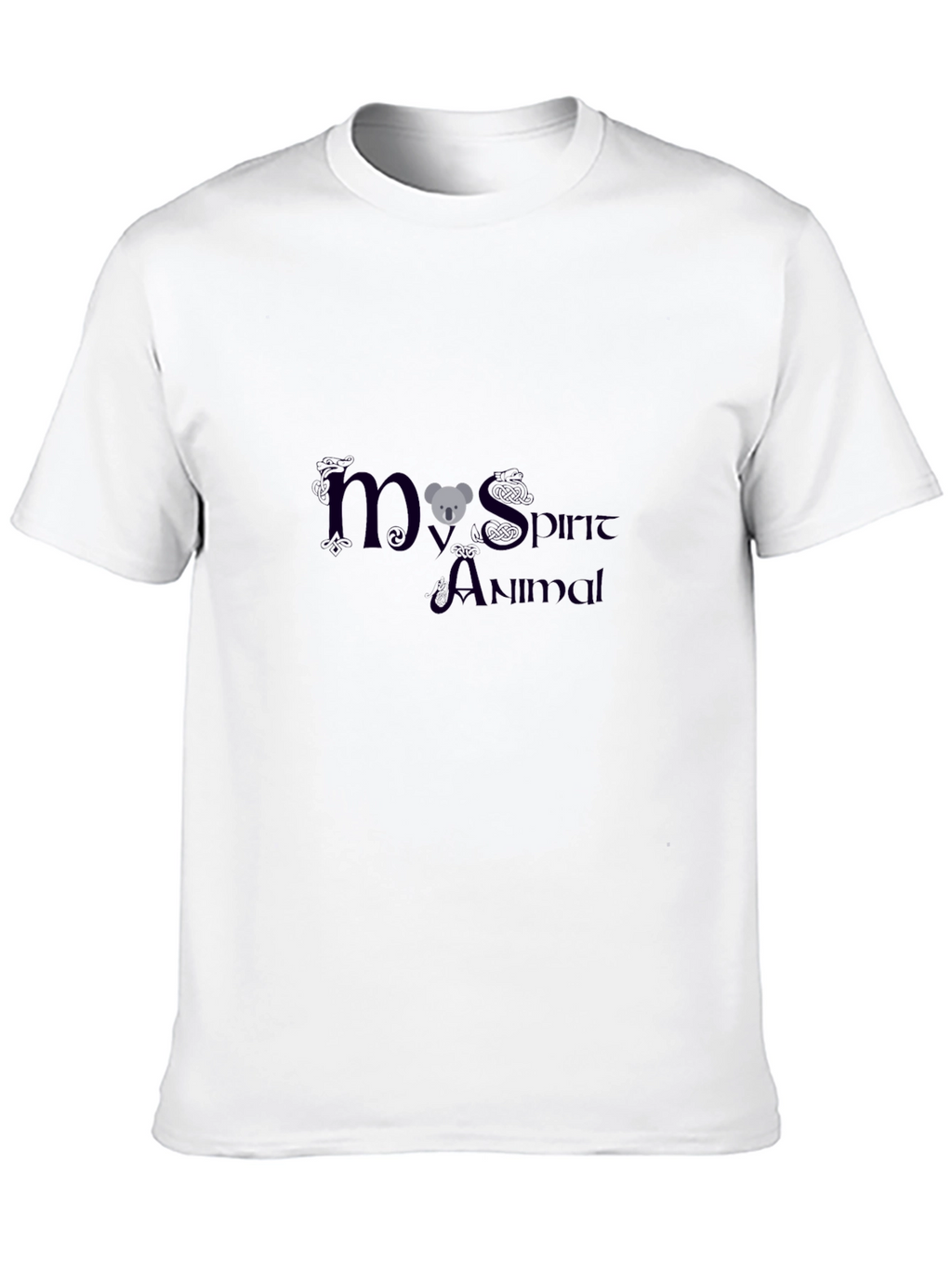 My Spirit Animal Koala Black T-Shirt