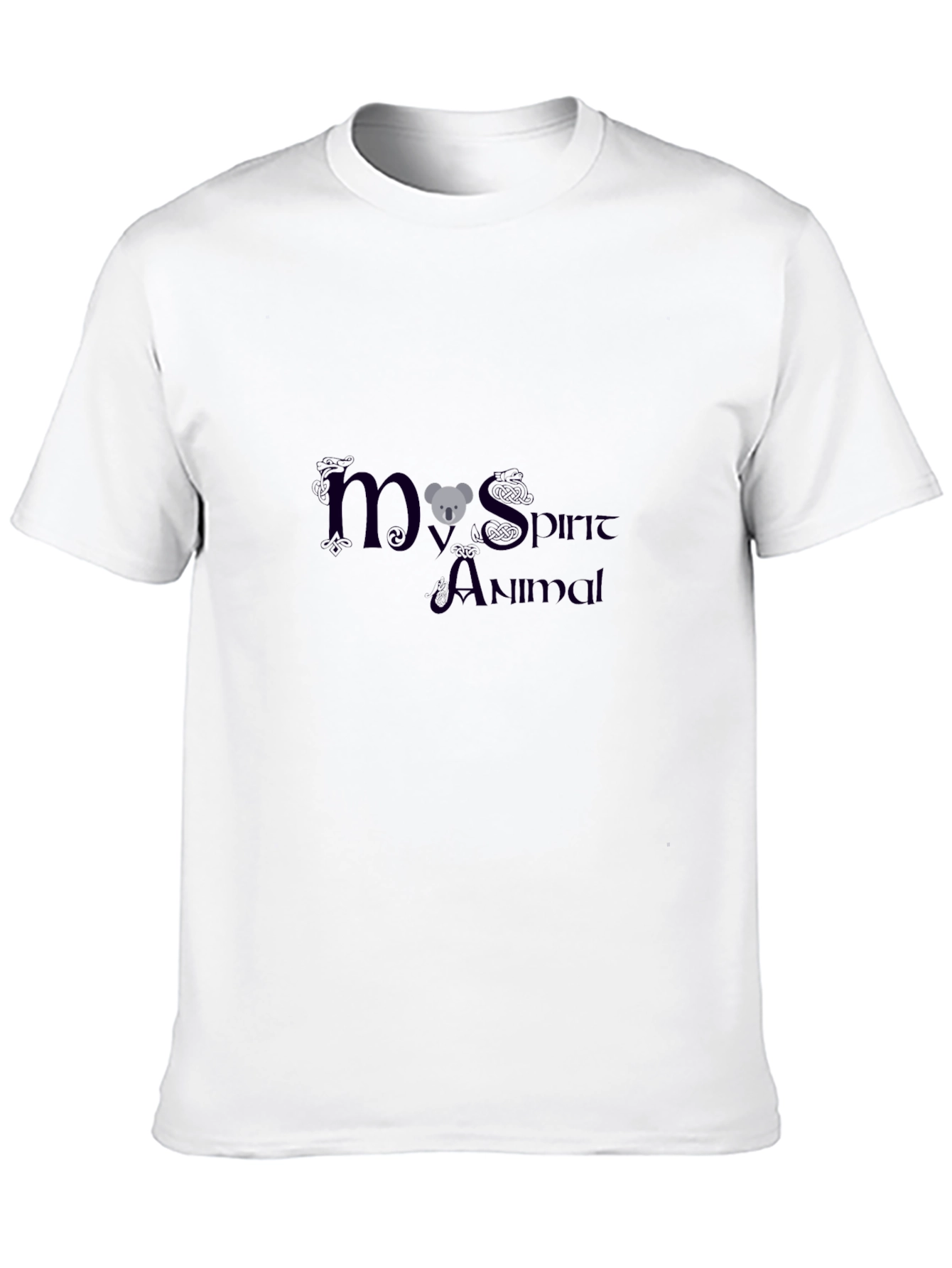 My Spirit Animal Koala Black T-Shirt