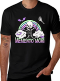 Memento Mori Skeleton Rainbow T-Shirt