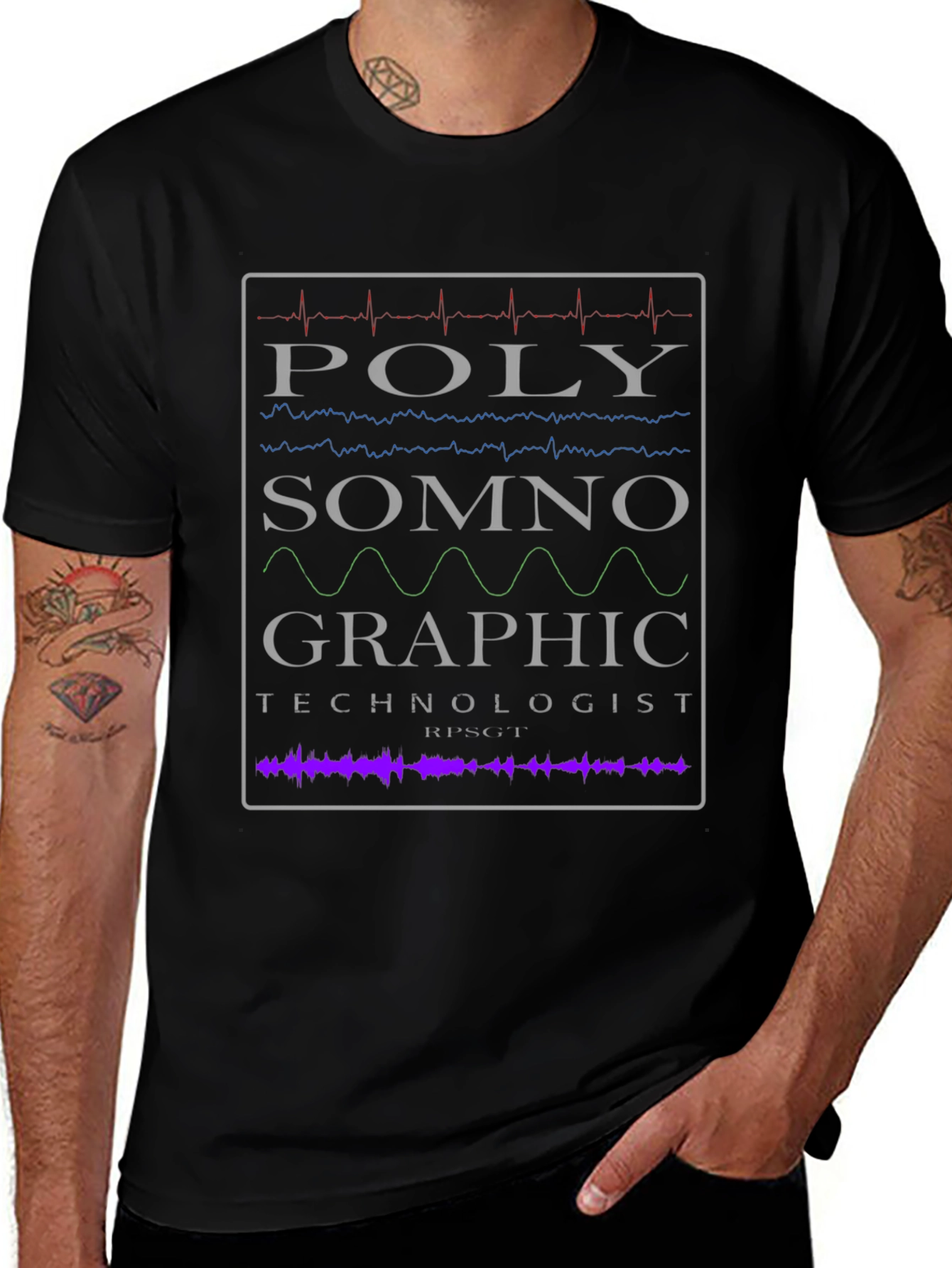 Polysomnographic Technologist Graphic Tee