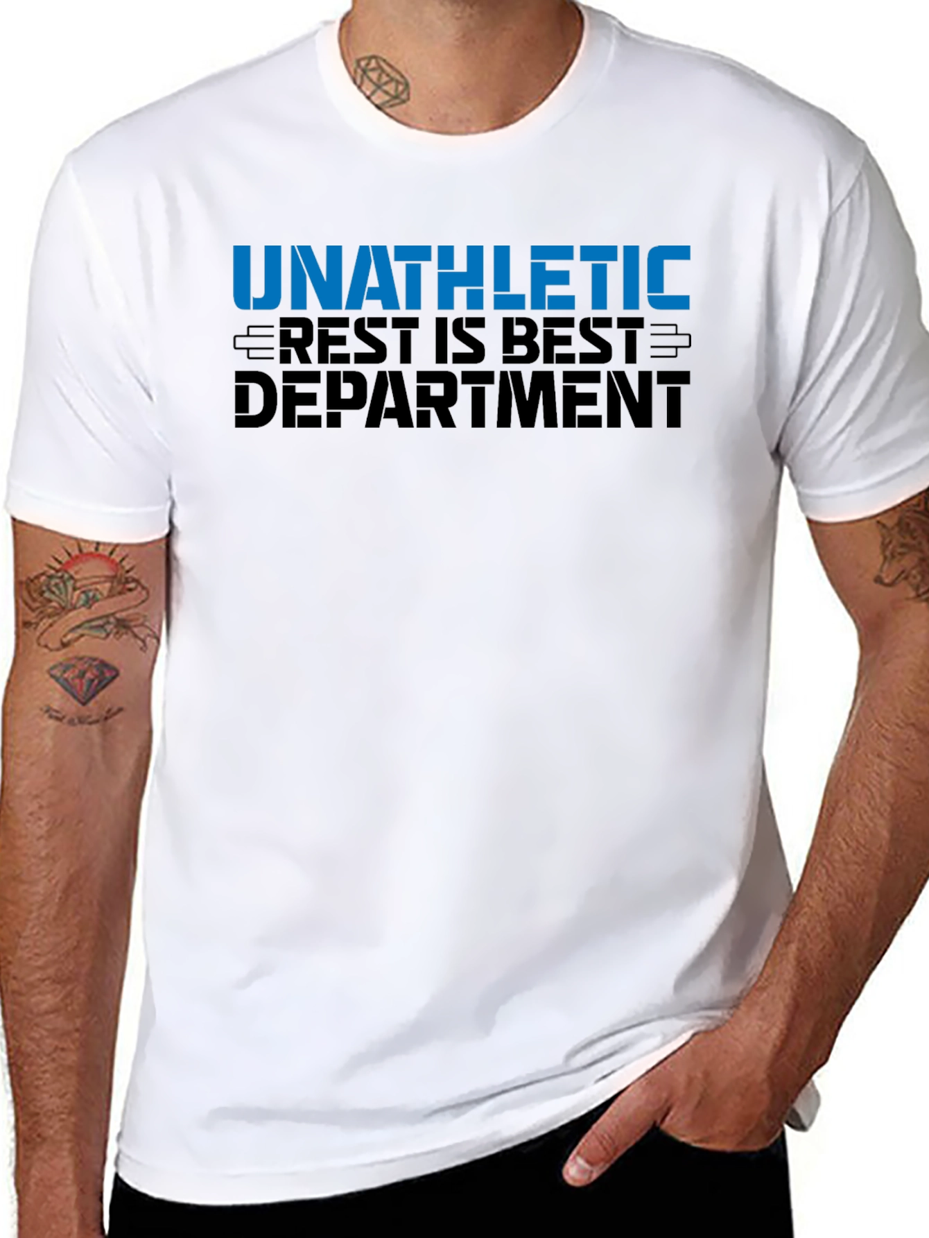 Unathletic Rest is Best Department Tee